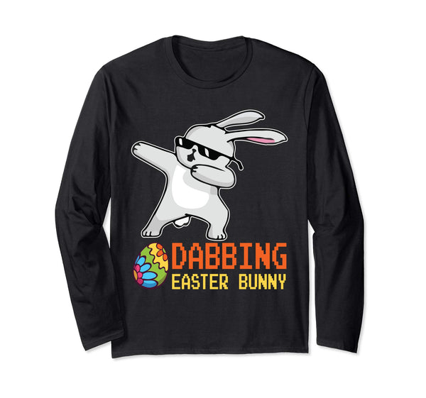 Bunny Dabbing With Easter Egg Shirt Dabbing Easter Bunny