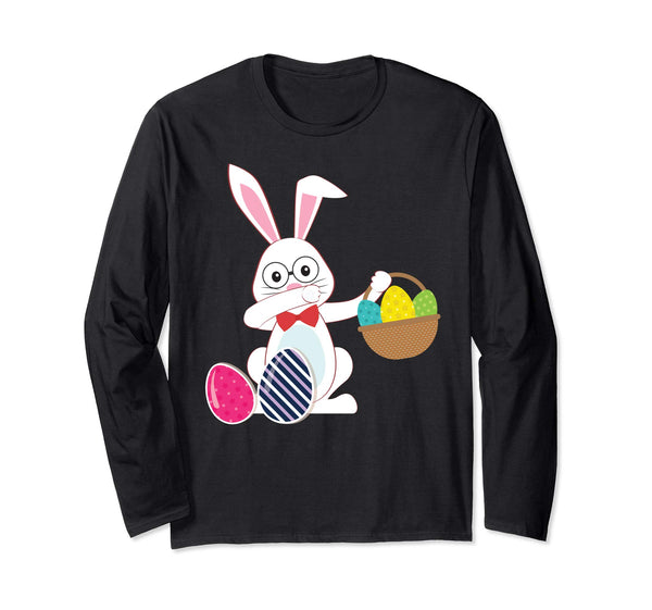 Cute Bunny Dab Dabbing Around The Easter Eggs T-Shirt Lovely