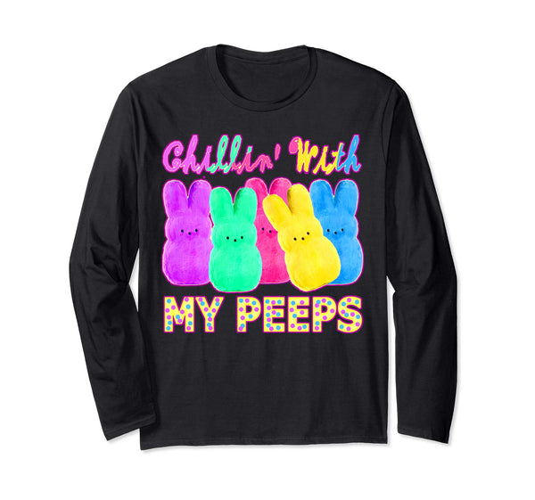 Peeps Bunny Candy Easter Ladies &amp; Men Long-Sleeve T-Shirt