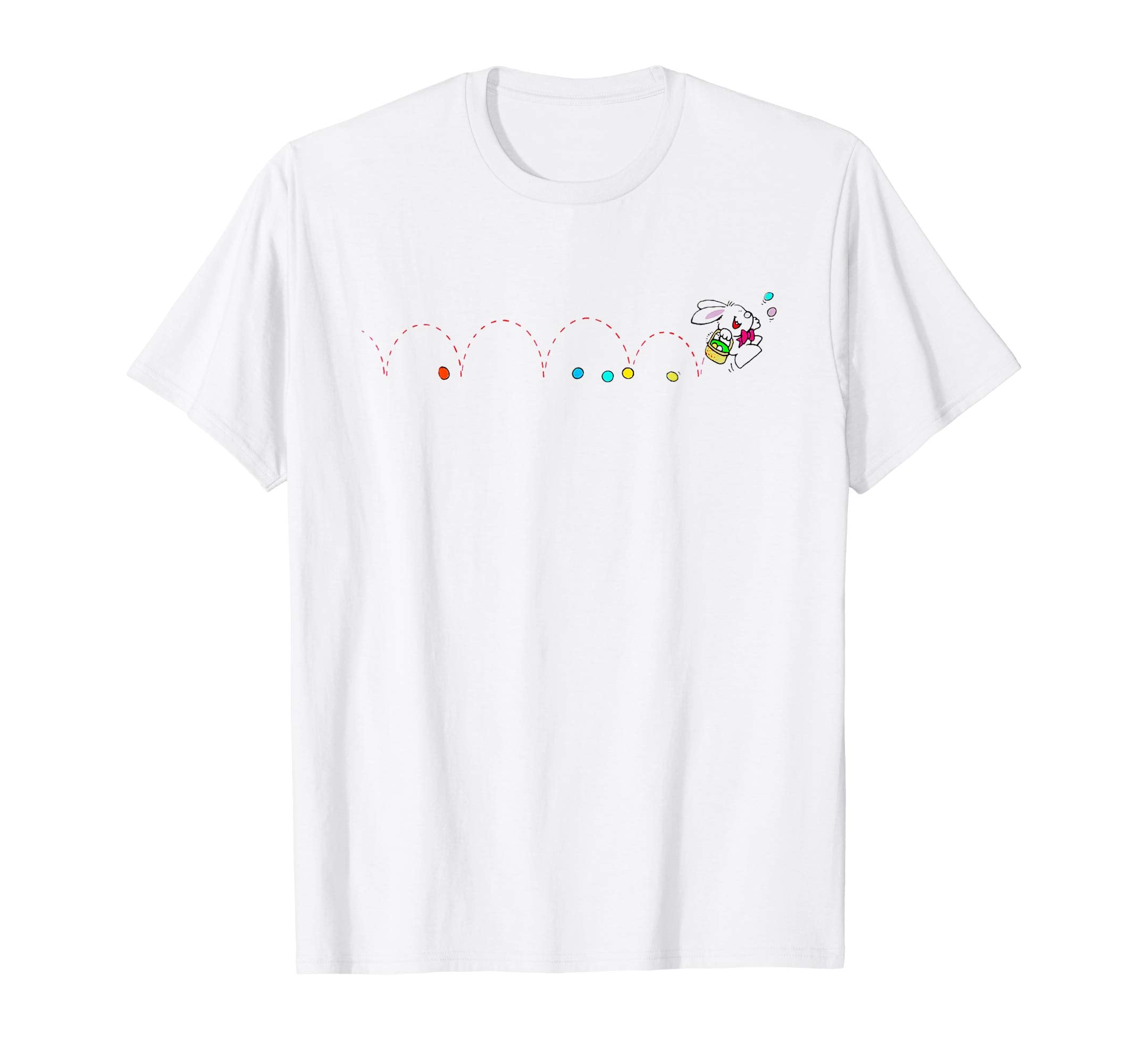 Easter T-Shirt for Kids and Women - Easter Bunny &amp; Eggs