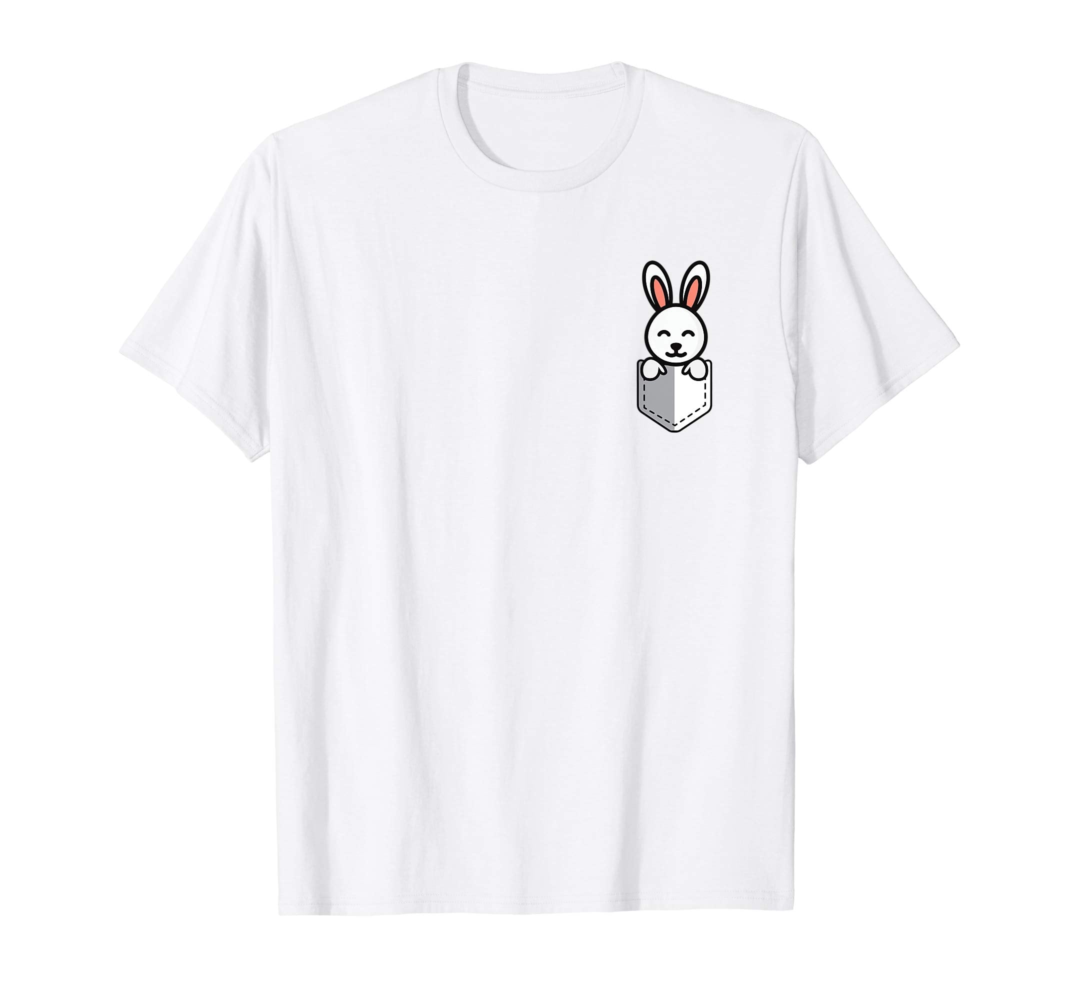 Baby Rabbit In Pocket Bunny Cute Animal Easter Tshirt Gift