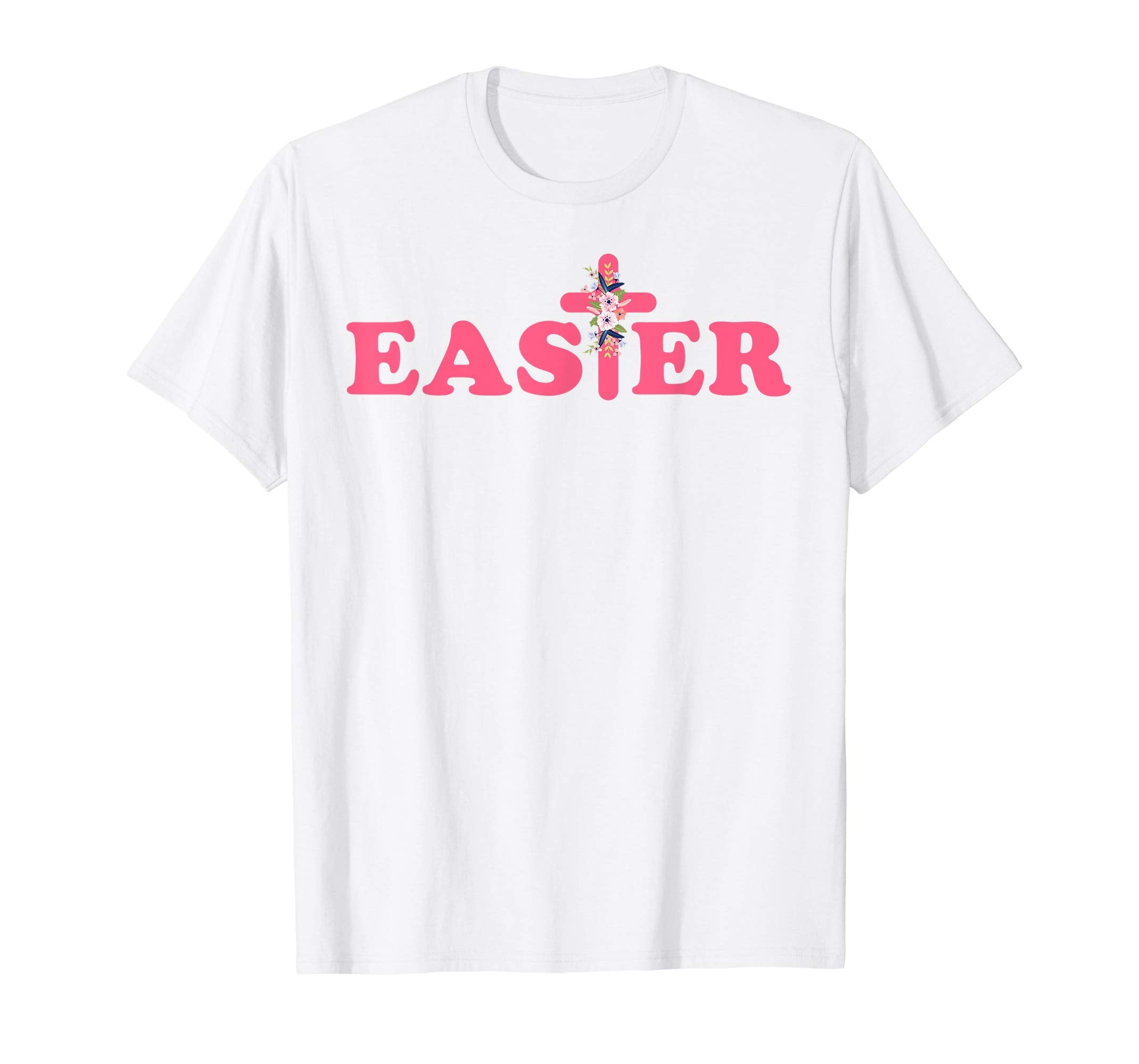 Easter Shirts for Women Religious Christian Cross Gift