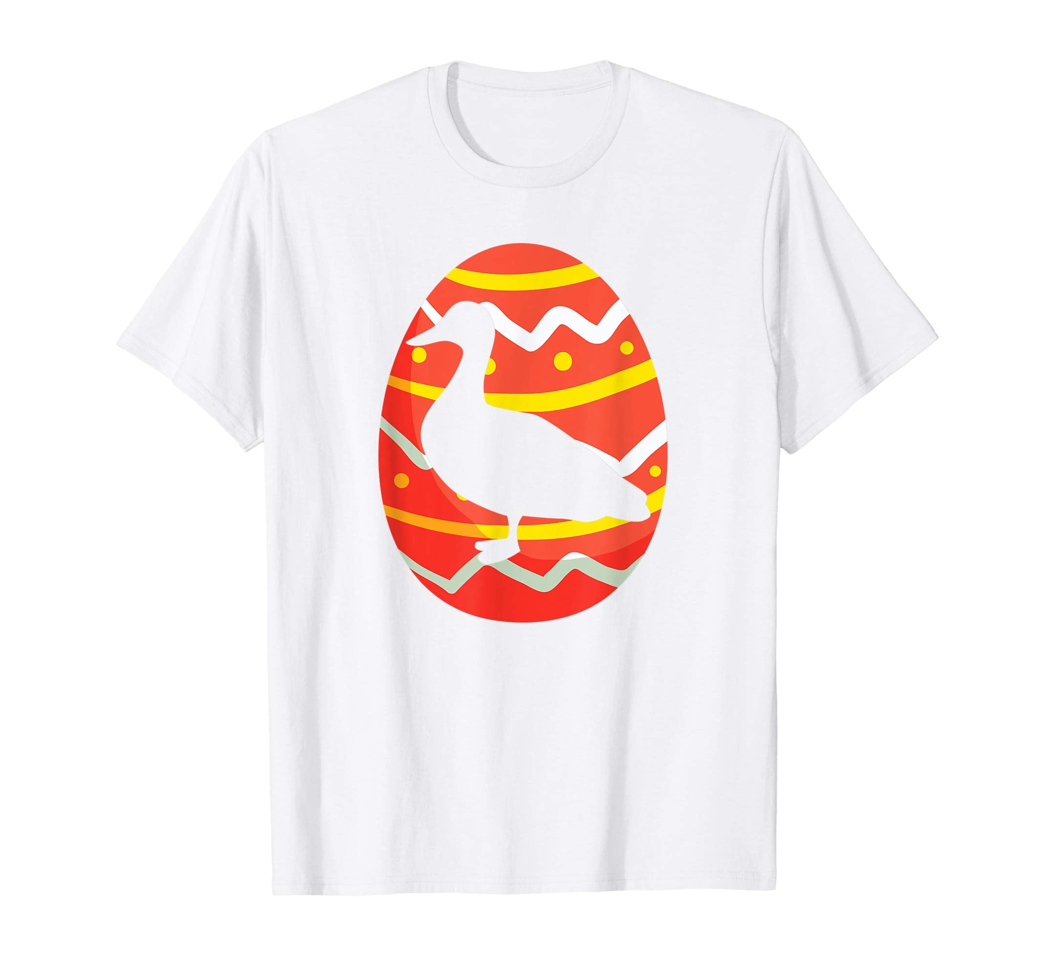 Happy Easter Egg Duck Bunny T-Shirt for Kids Boys Girls