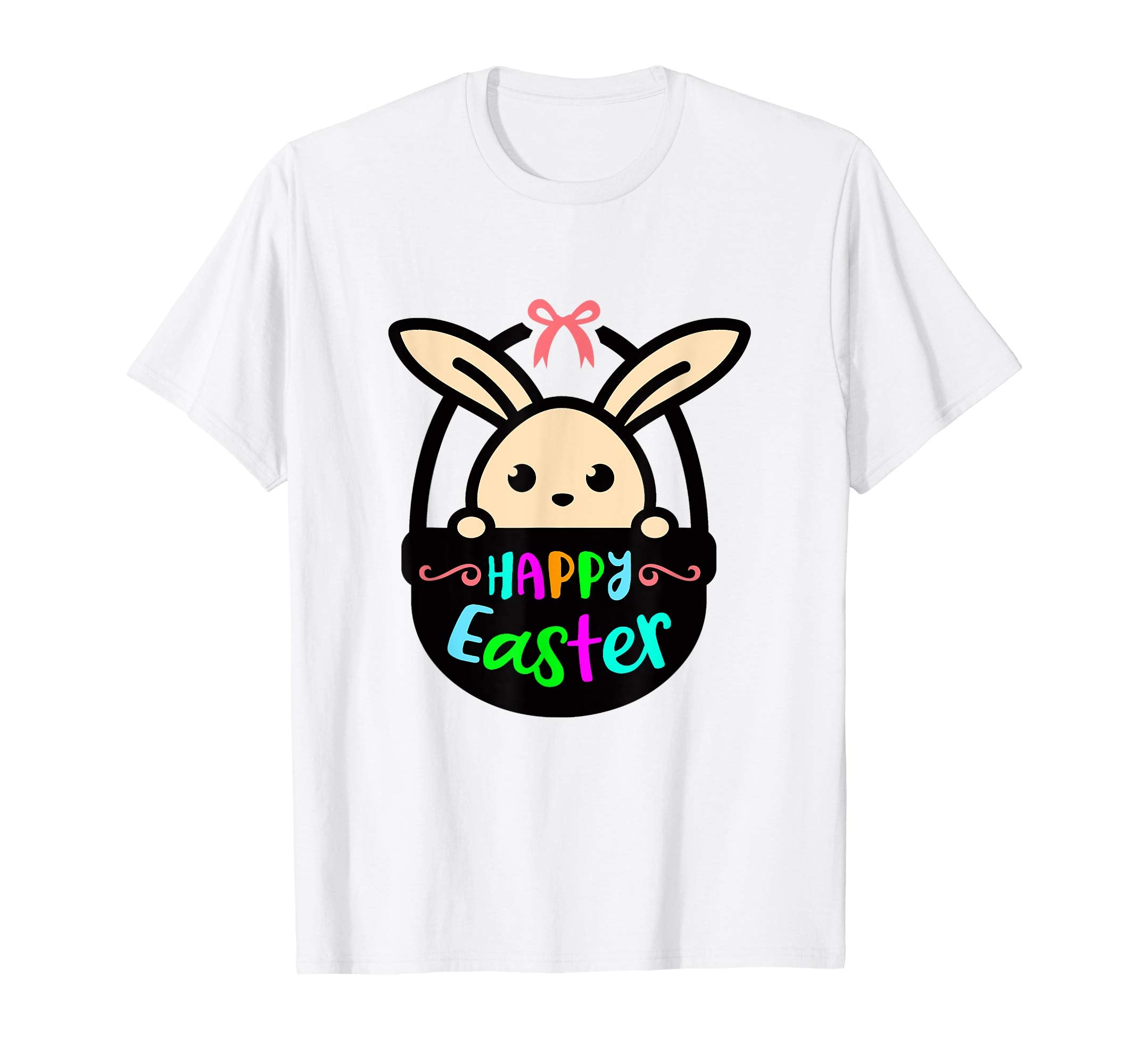 Matching Family Happy Easter Bunny T-Shirt for Girls &amp; Boys