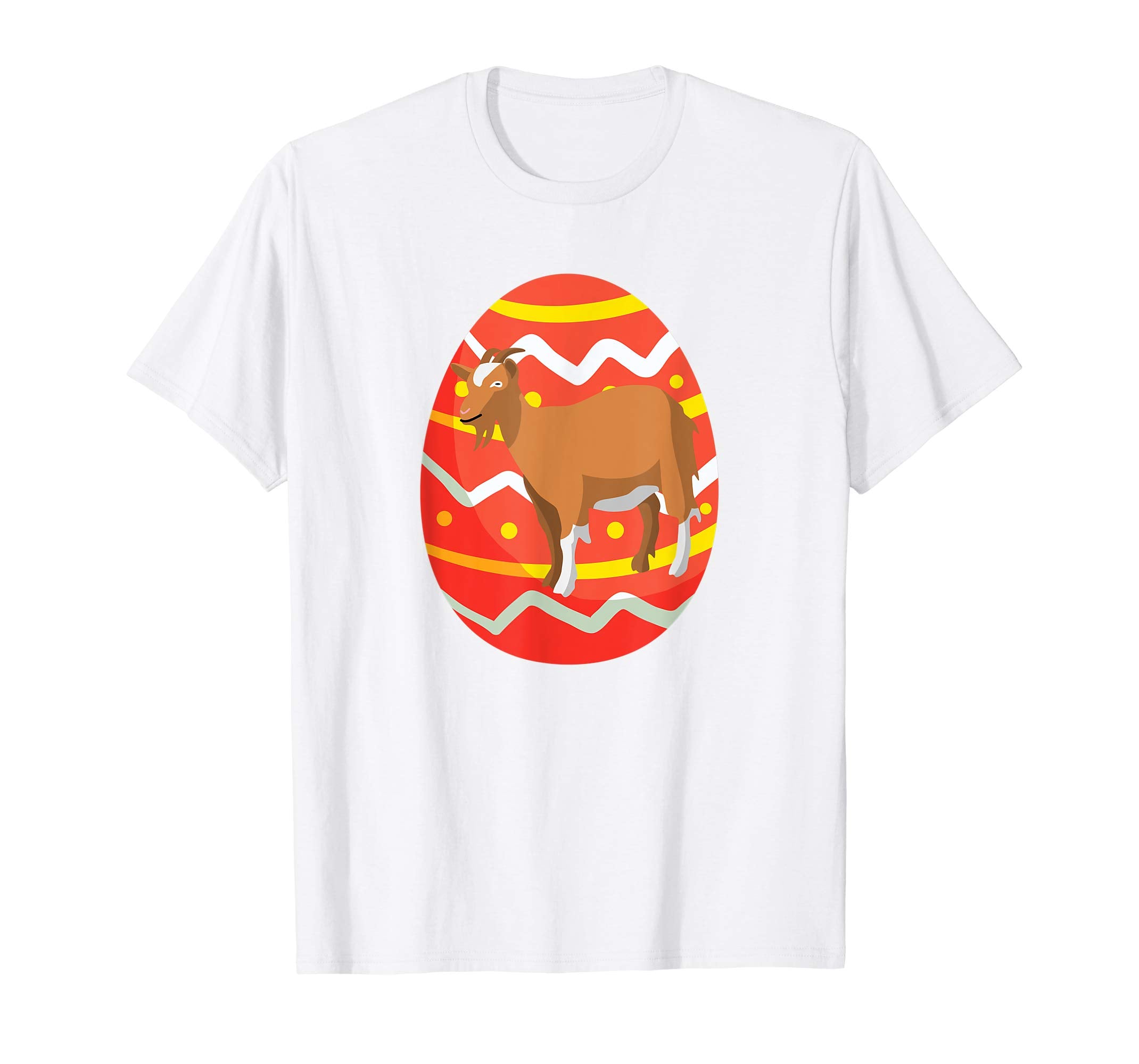 Funny Goat Easter Eggs T-Shirt Gifts for Kids Boys Girls