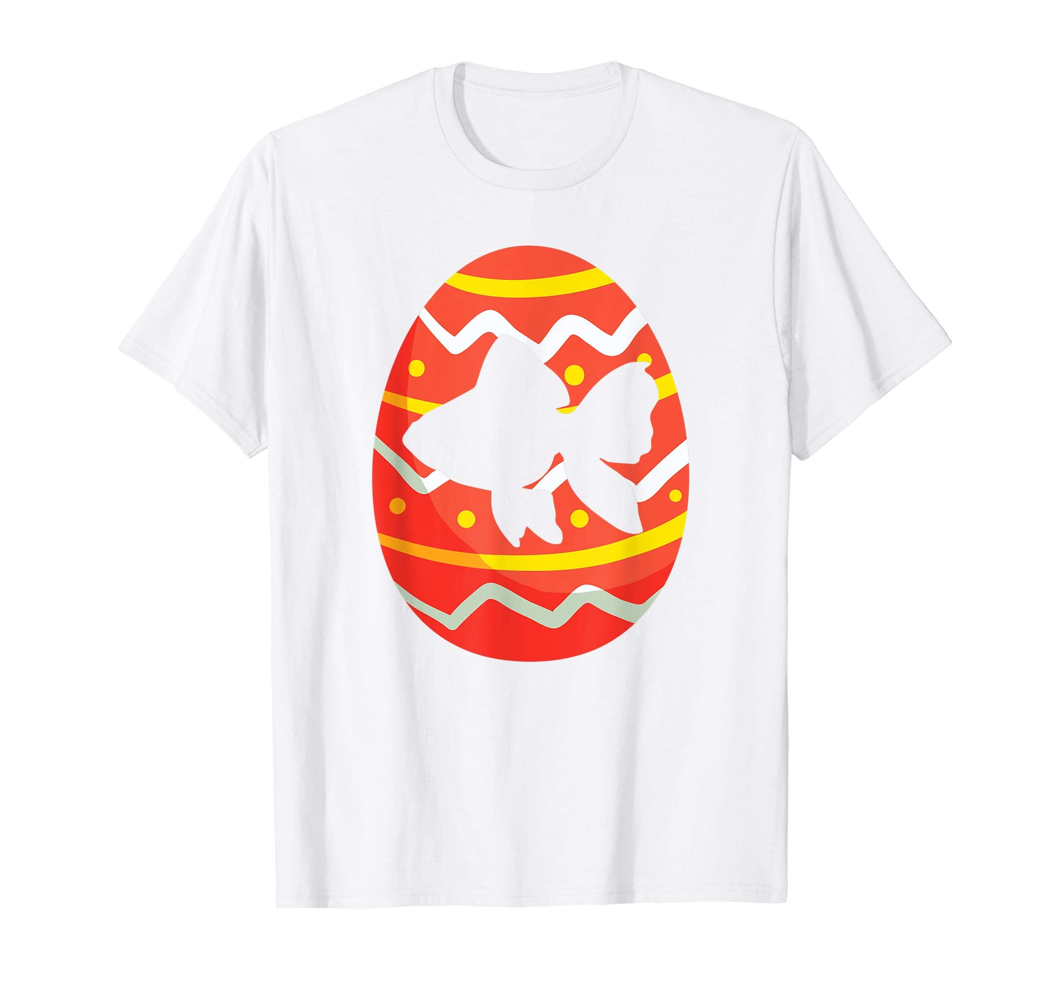 Happy Fish Easter Bunny Egg T-Shirt for Kids Boys Girls