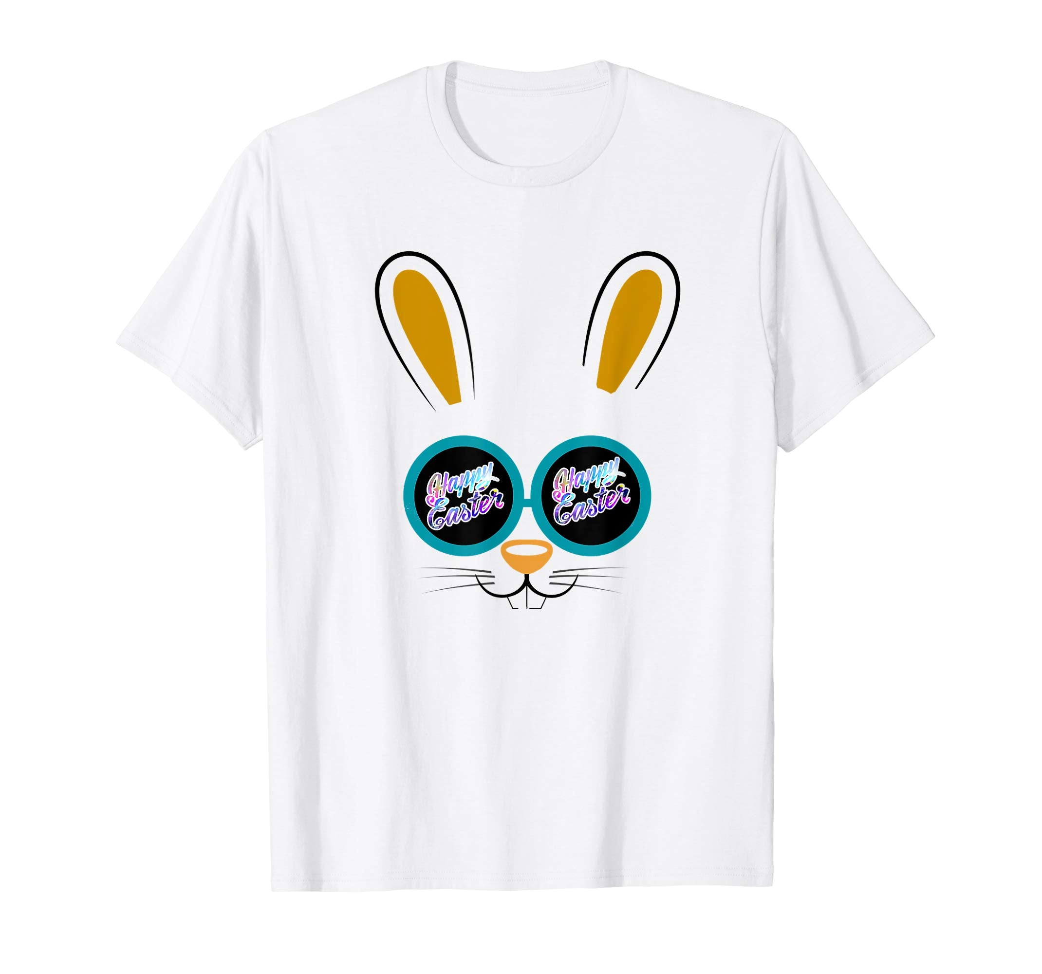 Easter Bunny Shirt Funny Happy Easter Boy Bunny Face Gift