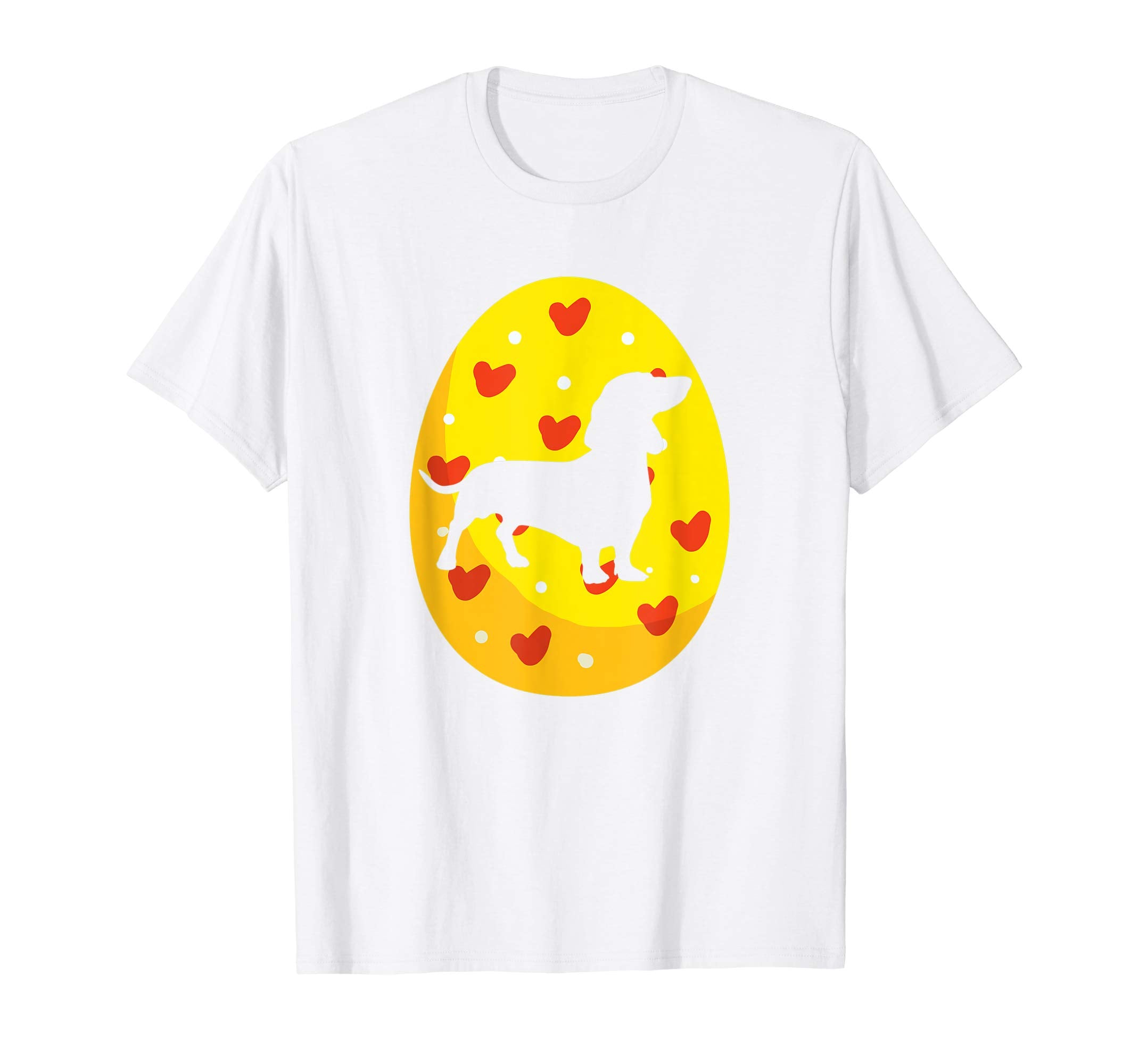 Dachshund Easter Bunny Egg T-Shirt Dog Easter Gift