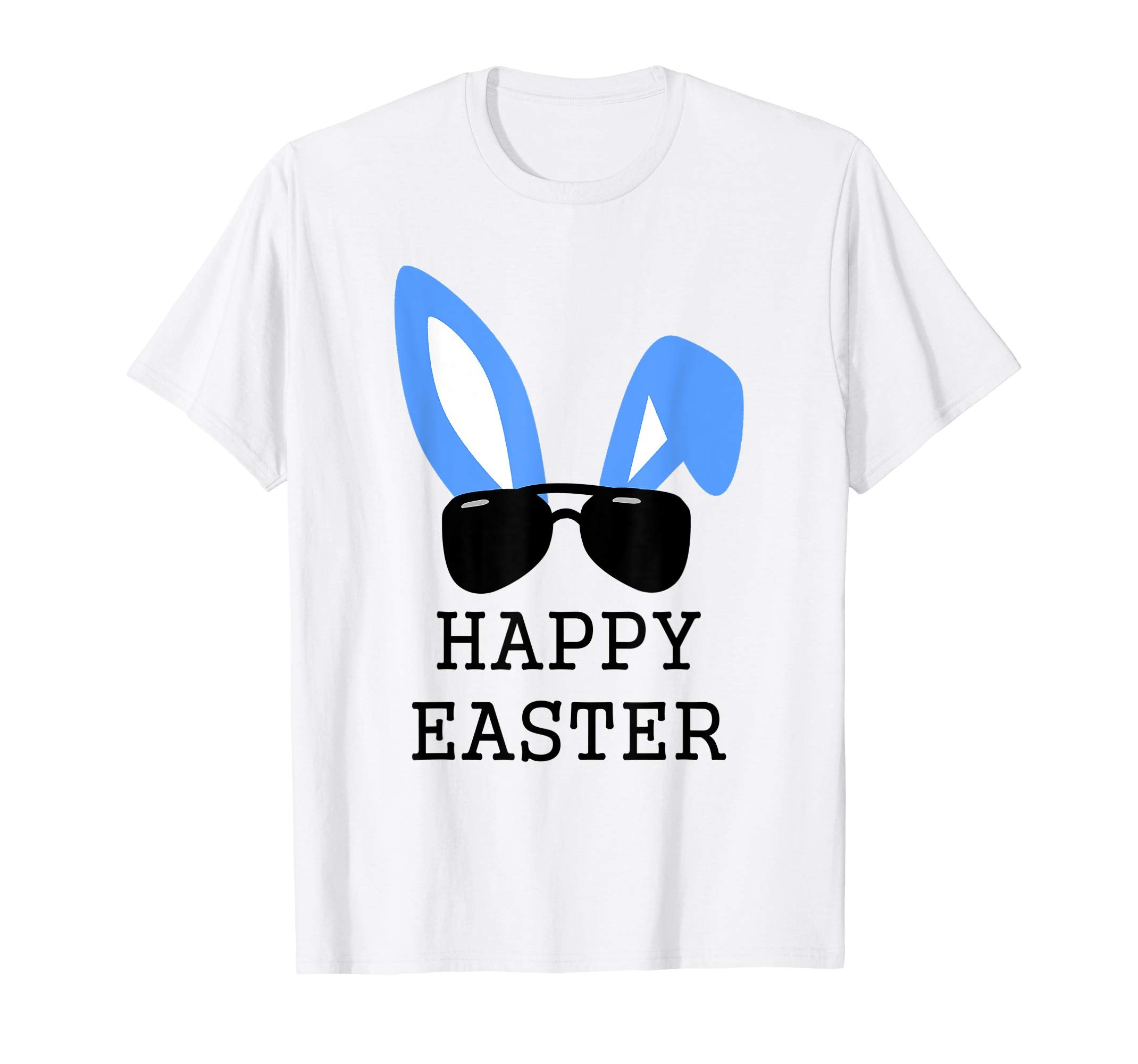 Mens Bunny Ear Headband Happy Easter Shirt Adult Dad Uncle Gift