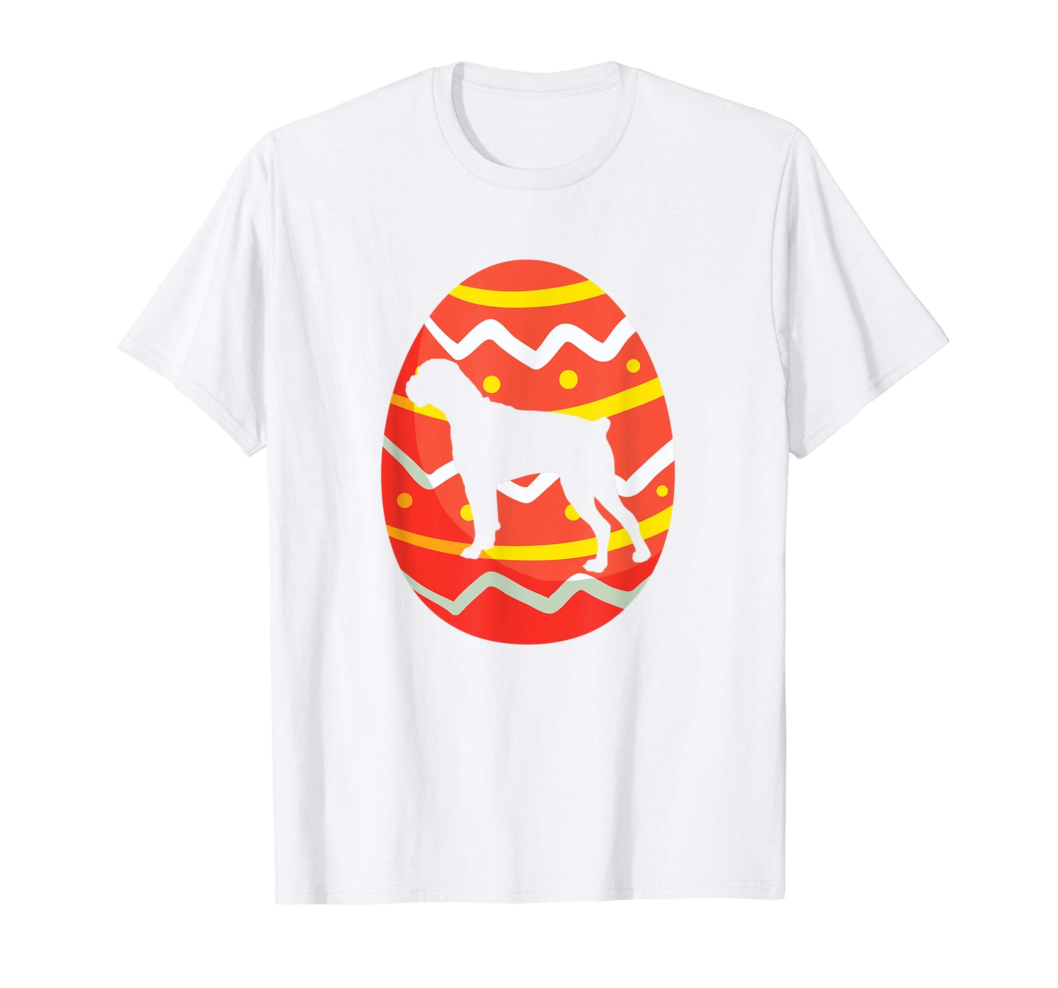 Boxer Easter Eggs Bunny T-Shirt Dog Easter Gift
