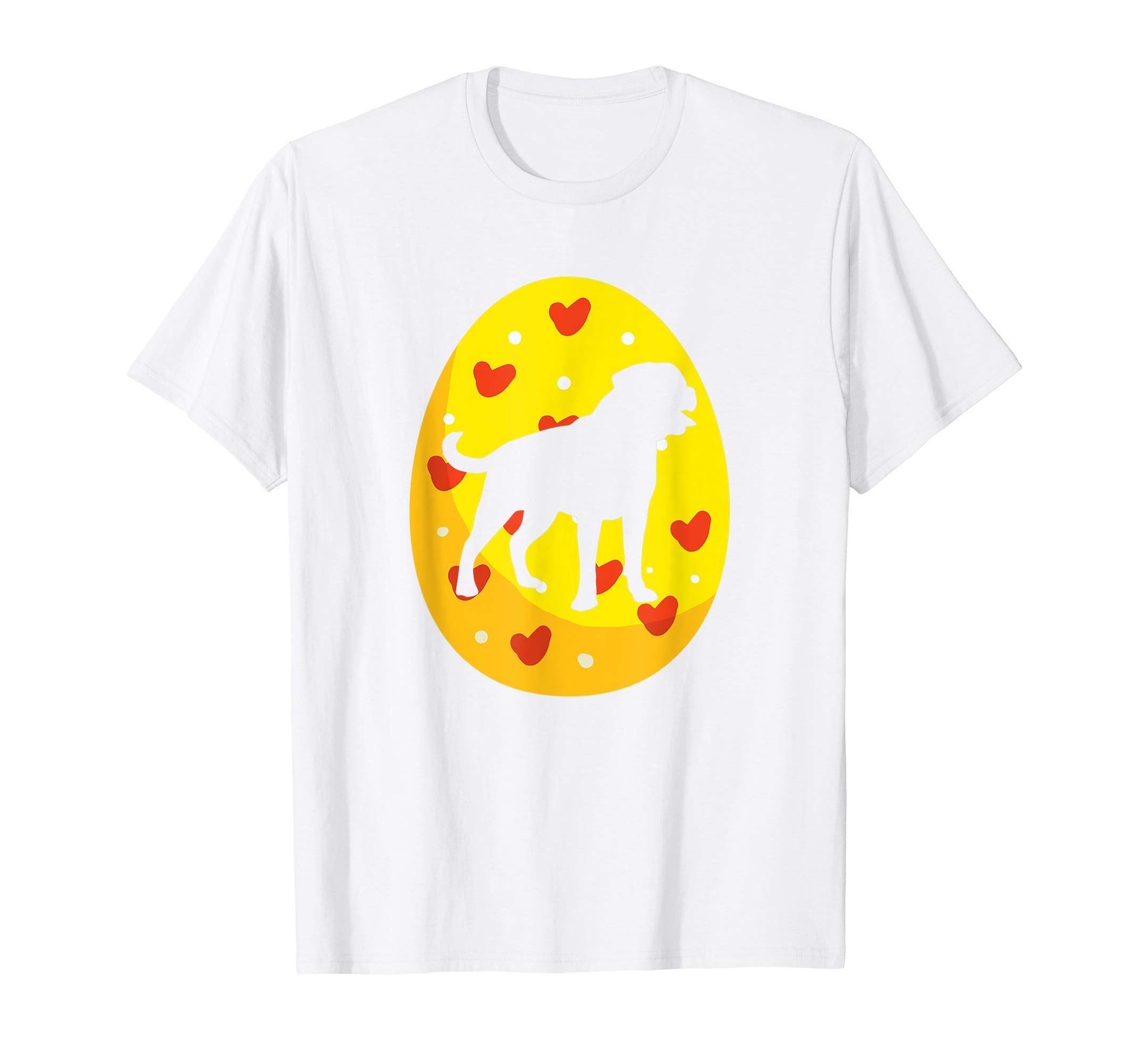 Rottweiler Easter Eggs Bunny T-Shirt Dog Easter Gift