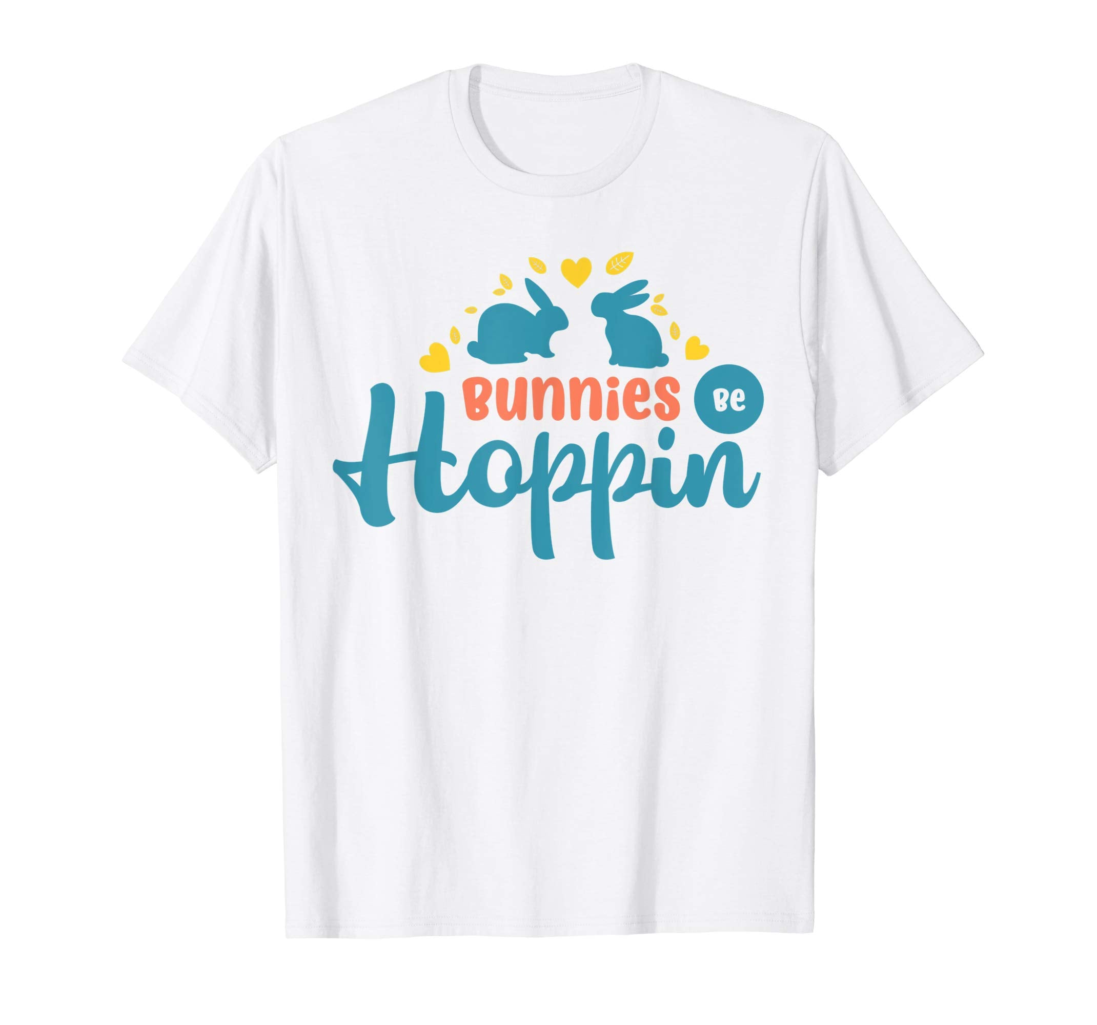 Funny Bunnies Be Hoppin Easter T-Shirt