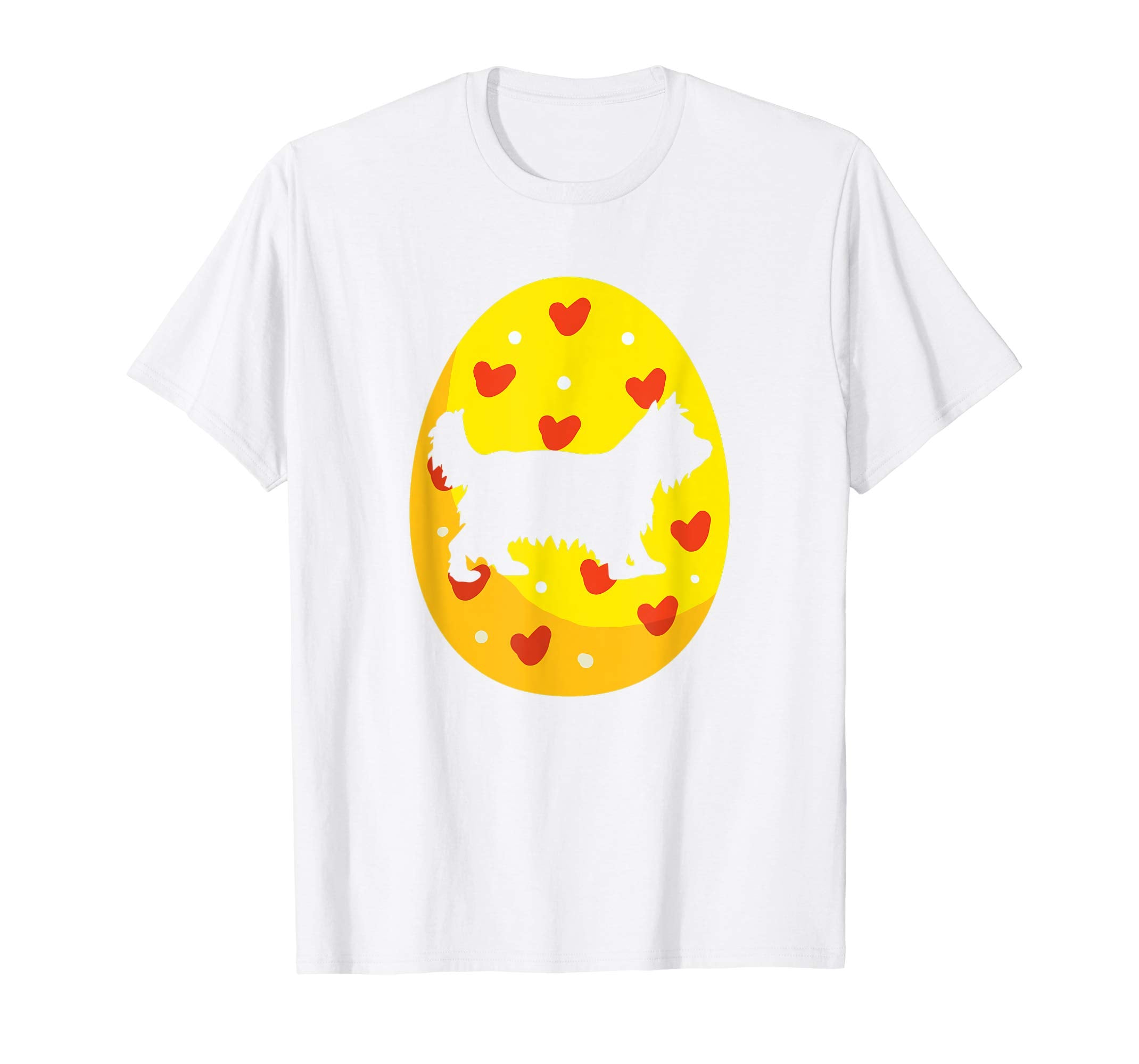 Yorkshire Terrier Easter Bunny Egg T-Shirt Dog Easter Gift