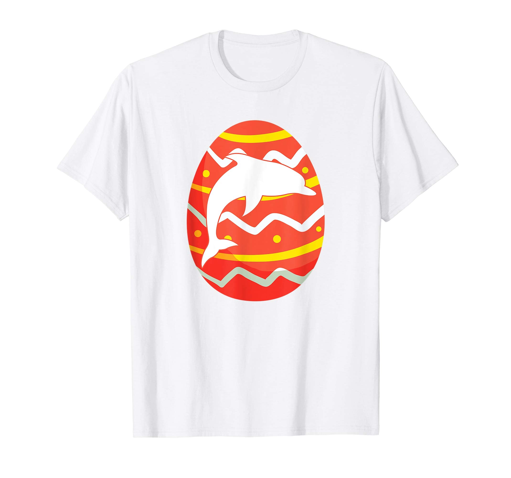 Dolphin Easter Egg T-Shirt Funny Gifts for Kids Boys Girls
