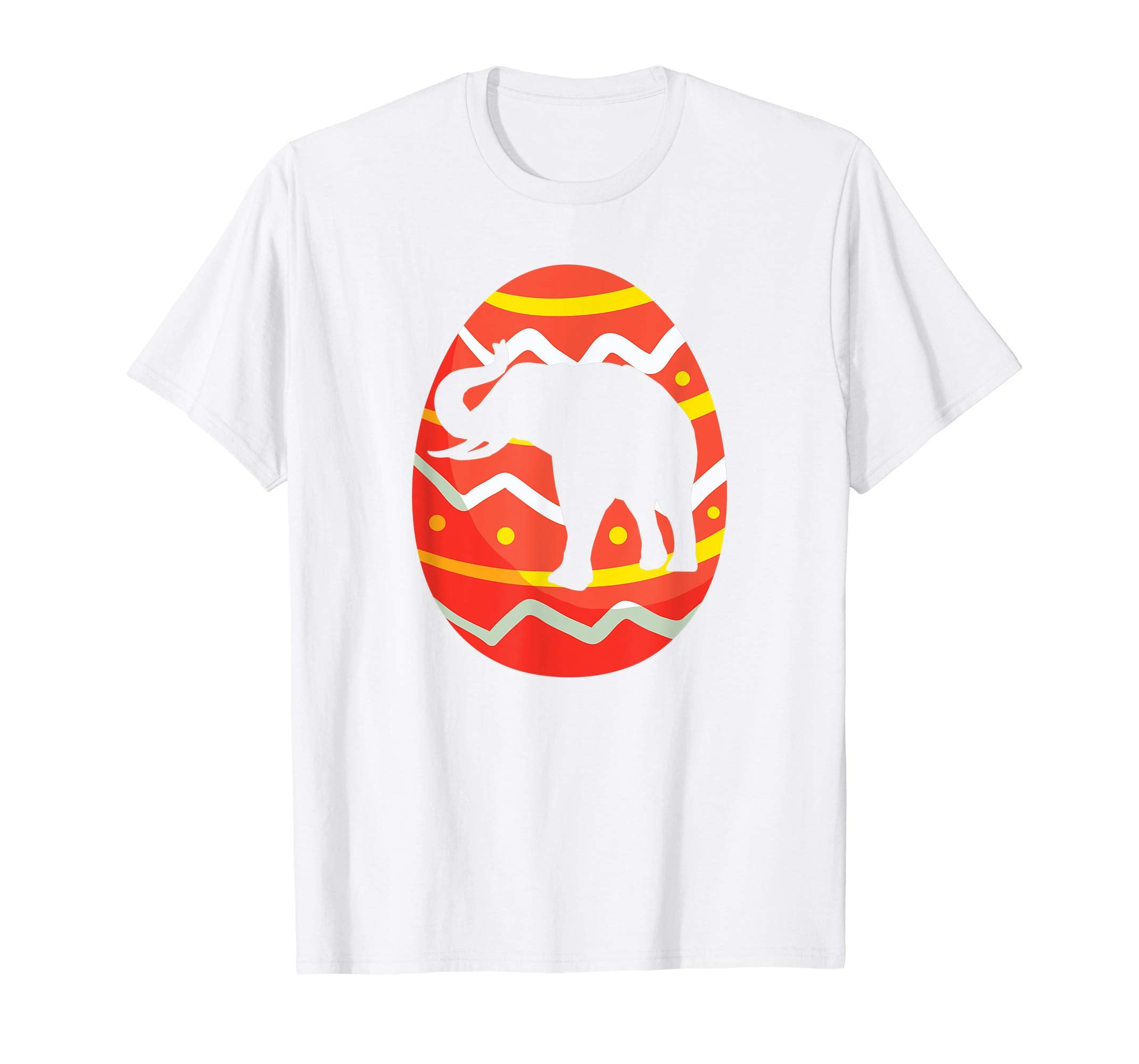 Funny Easter Egg Elephant T-Shirt Gifts for Kids Boys Girls