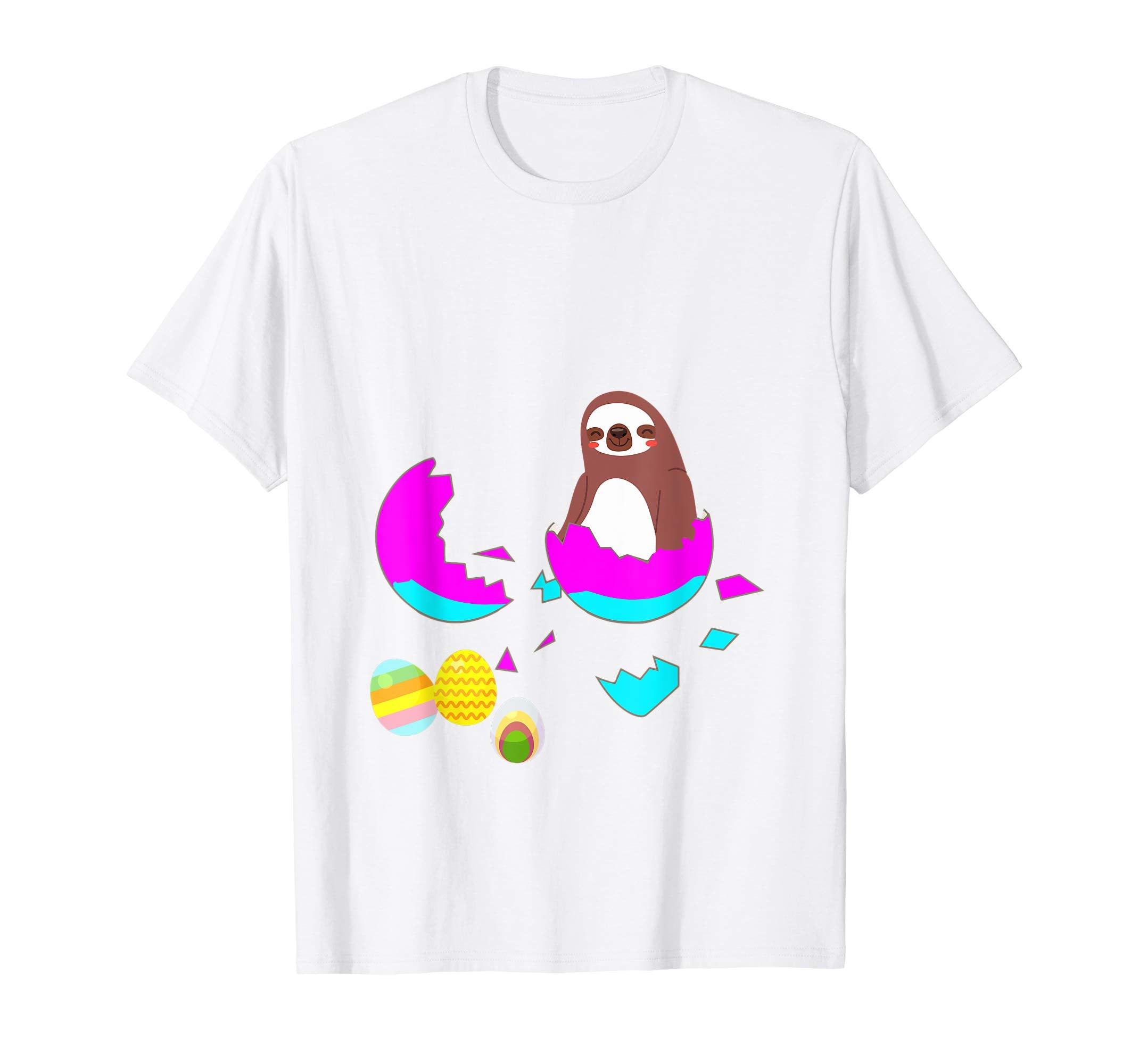 Sloth Easter's day tshirt for youth