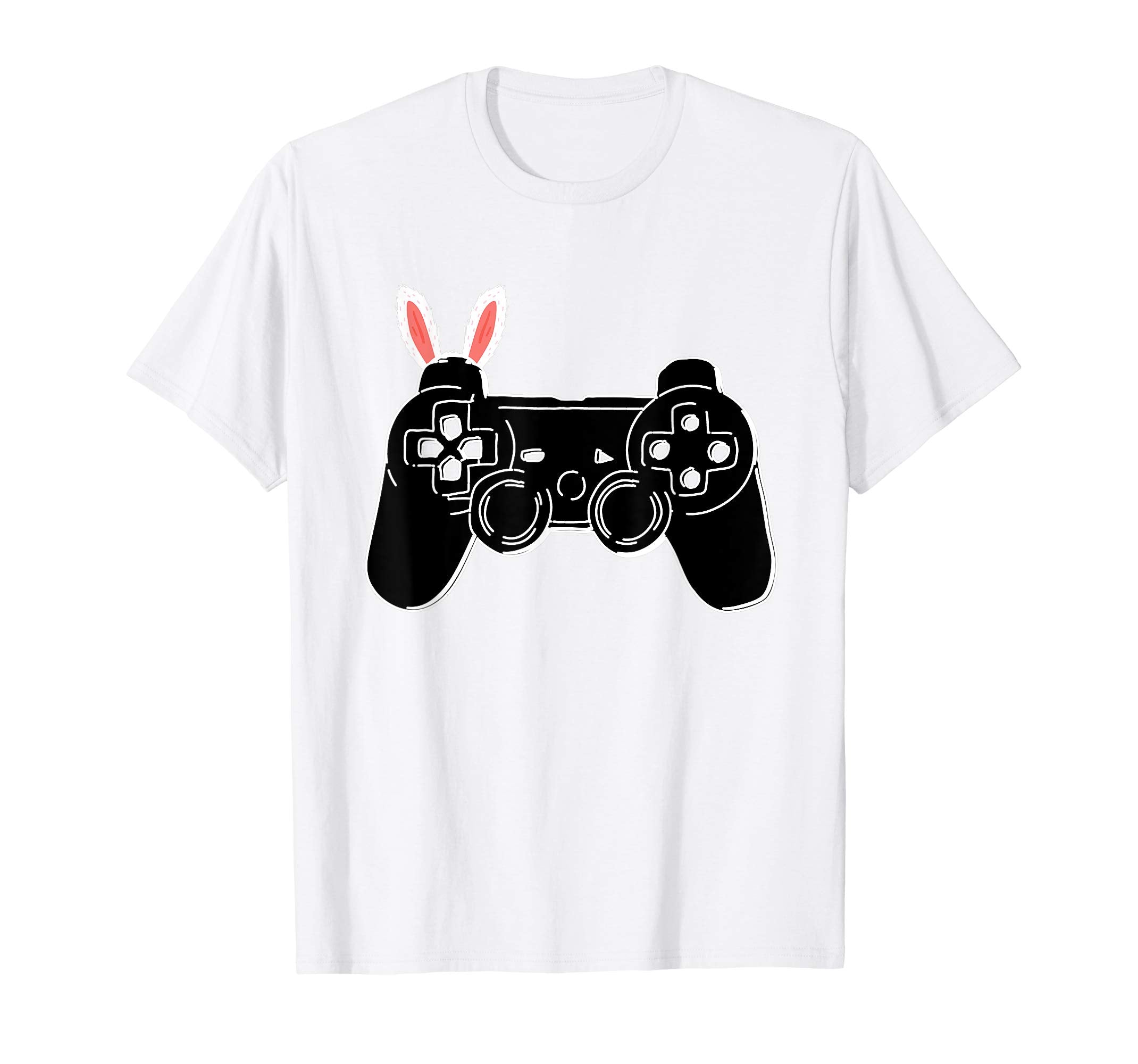 Easter Youth Shirt Kids Gamer Video Game Gift Bunny Ears
