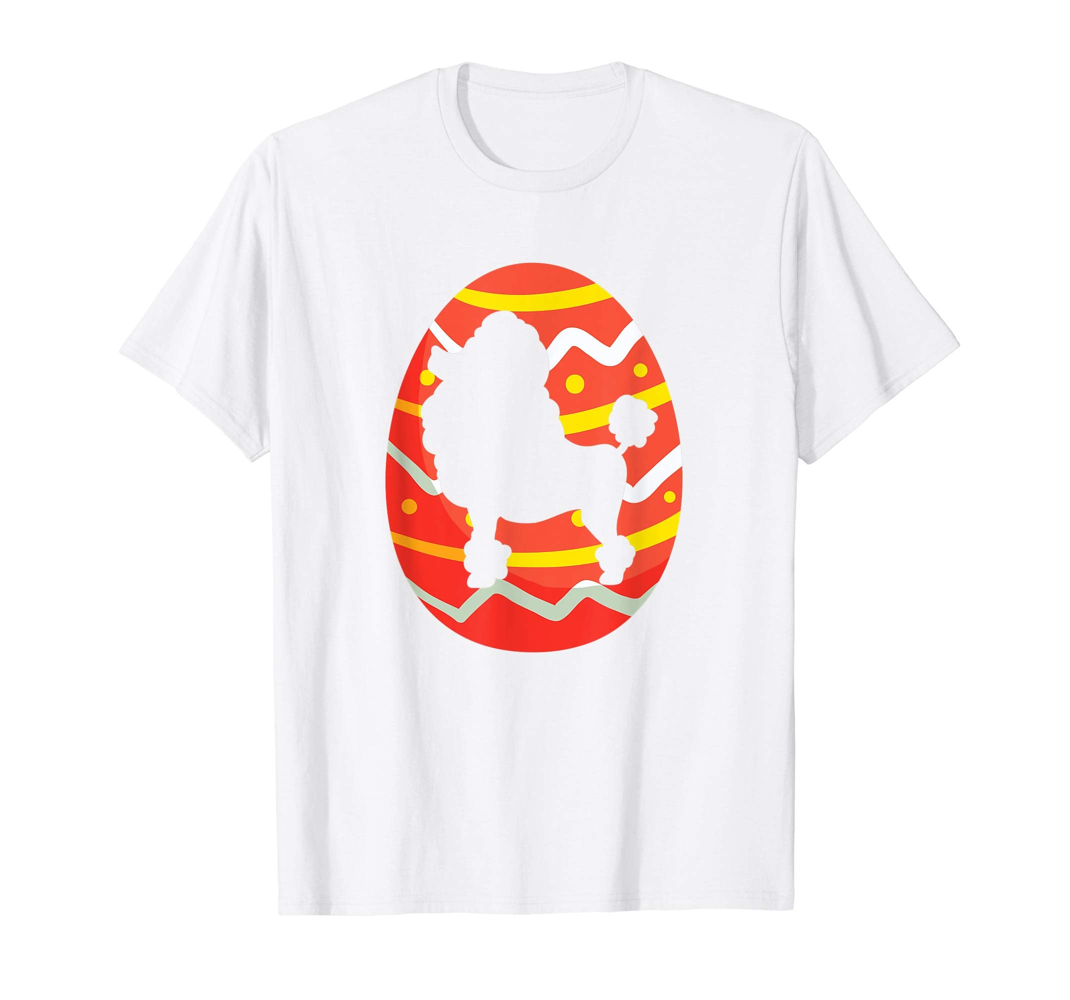 Poodle Easter Eggs Bunny T-Shirt Dog Easter Gift