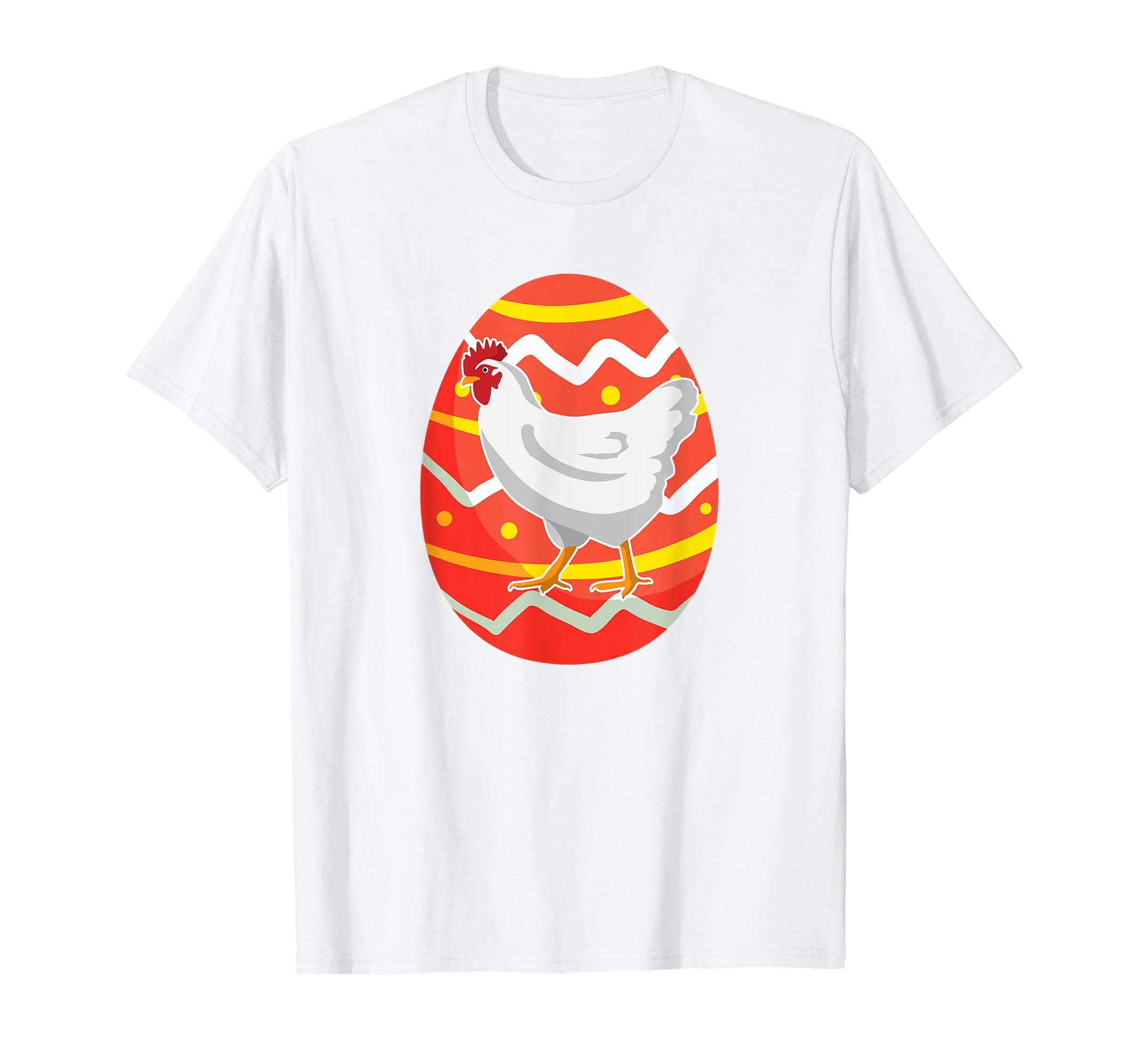 Funny Chicken Easter Eggs T-Shirt Gifts for Kids Boys Girls