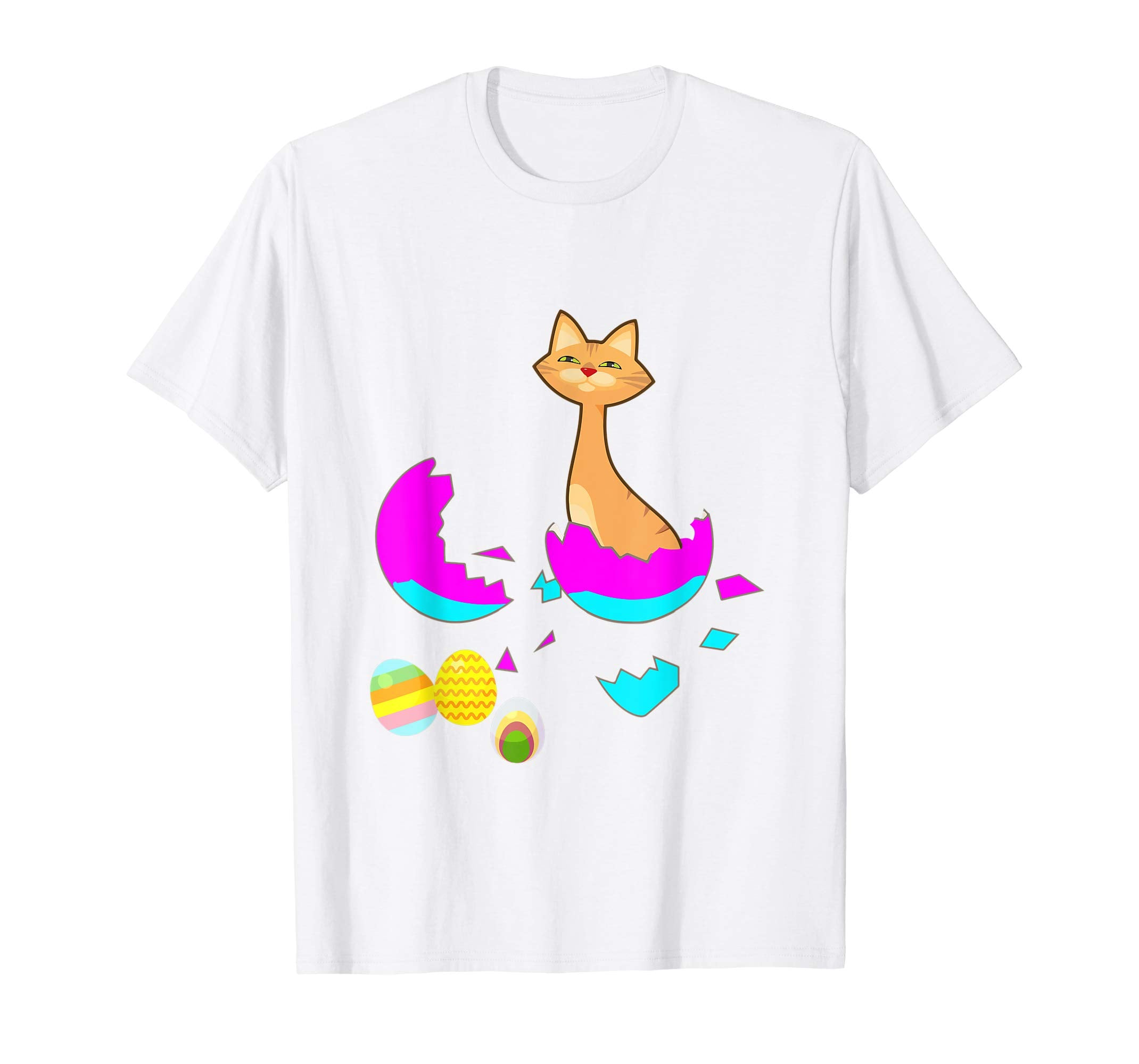 Cat Easter's day tshirt for youth