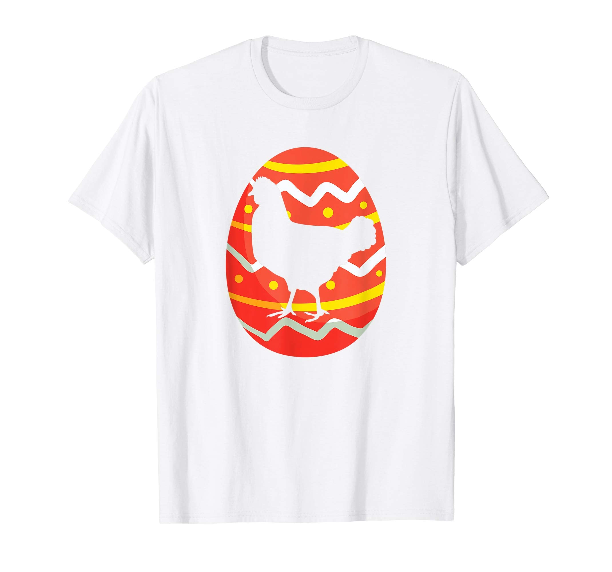 Chicken Easter Bunny Egg T-Shirt Gifts for Kids Boys Girls