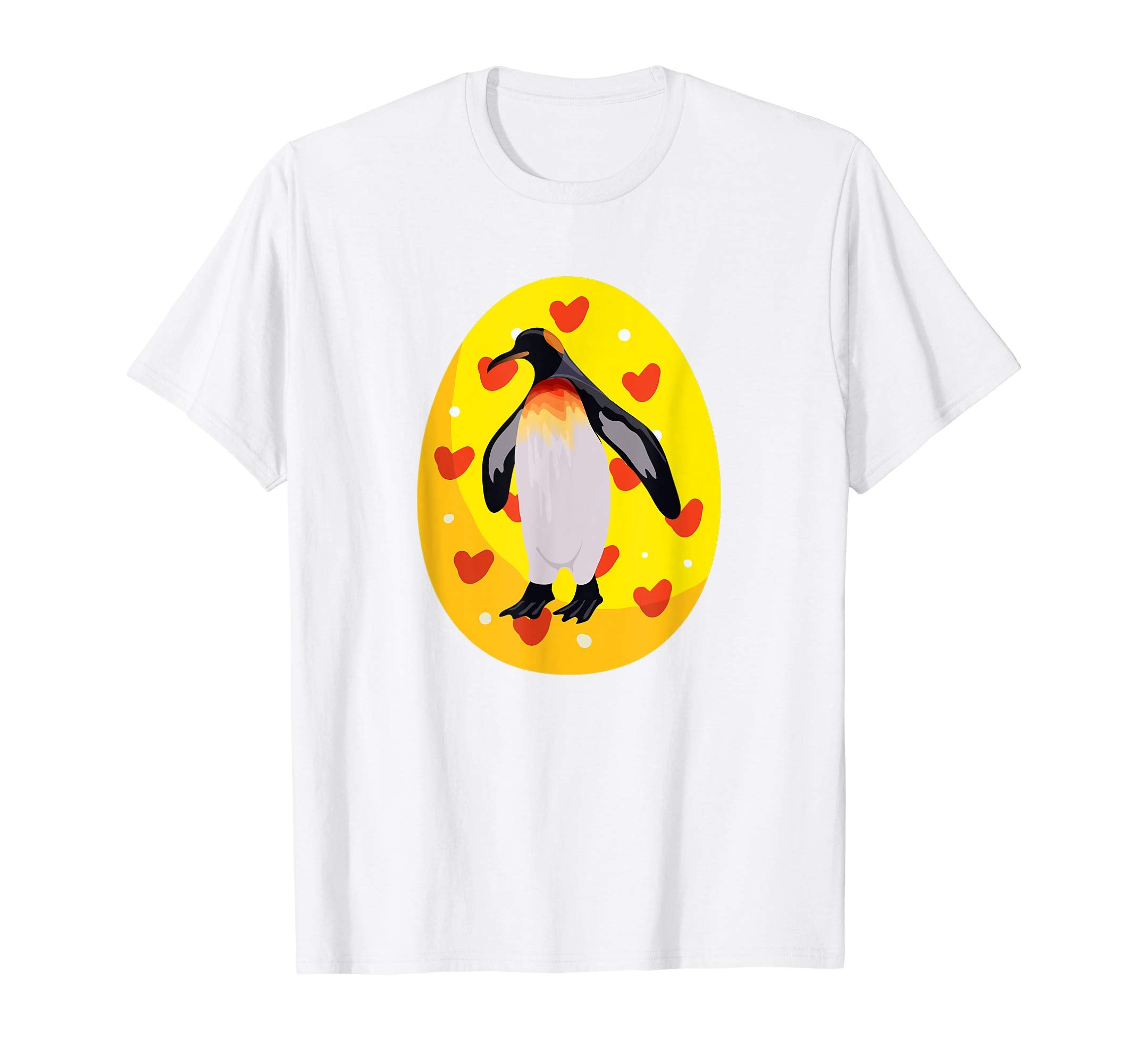 Cute Penguin Easter Eggs T-Shirt Gifts for Kids Boys Girls