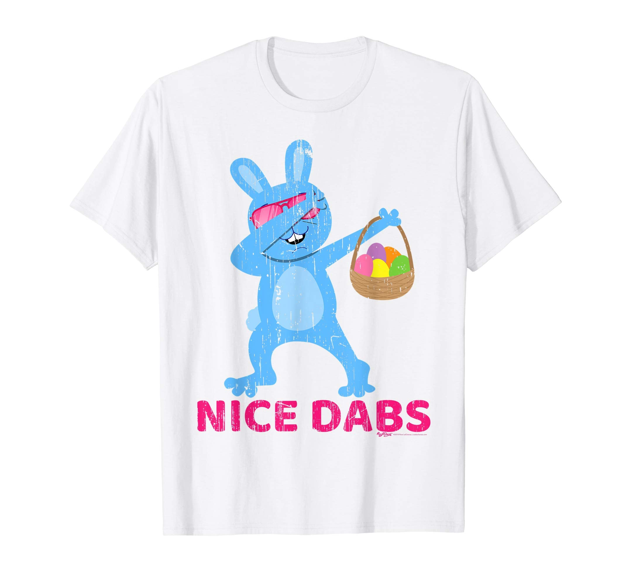 Vintage Nice Dabs Easter Bunny Dab Dance T Shirt