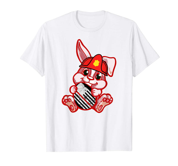 Mens Firefighter Easter Shirt