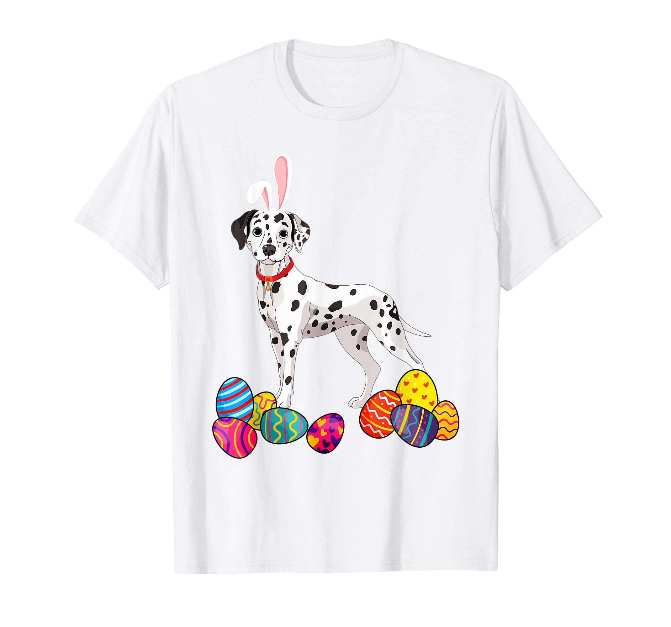 Dalmatian Bunny Ear With Egg Easter Easter Day Shirt