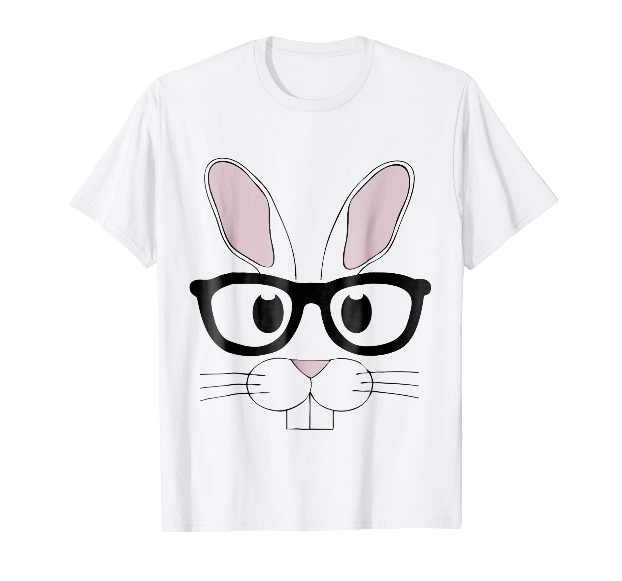 Nerd Emoji Bunny Easter Shirt For Boys Girls Toddlers TShirt