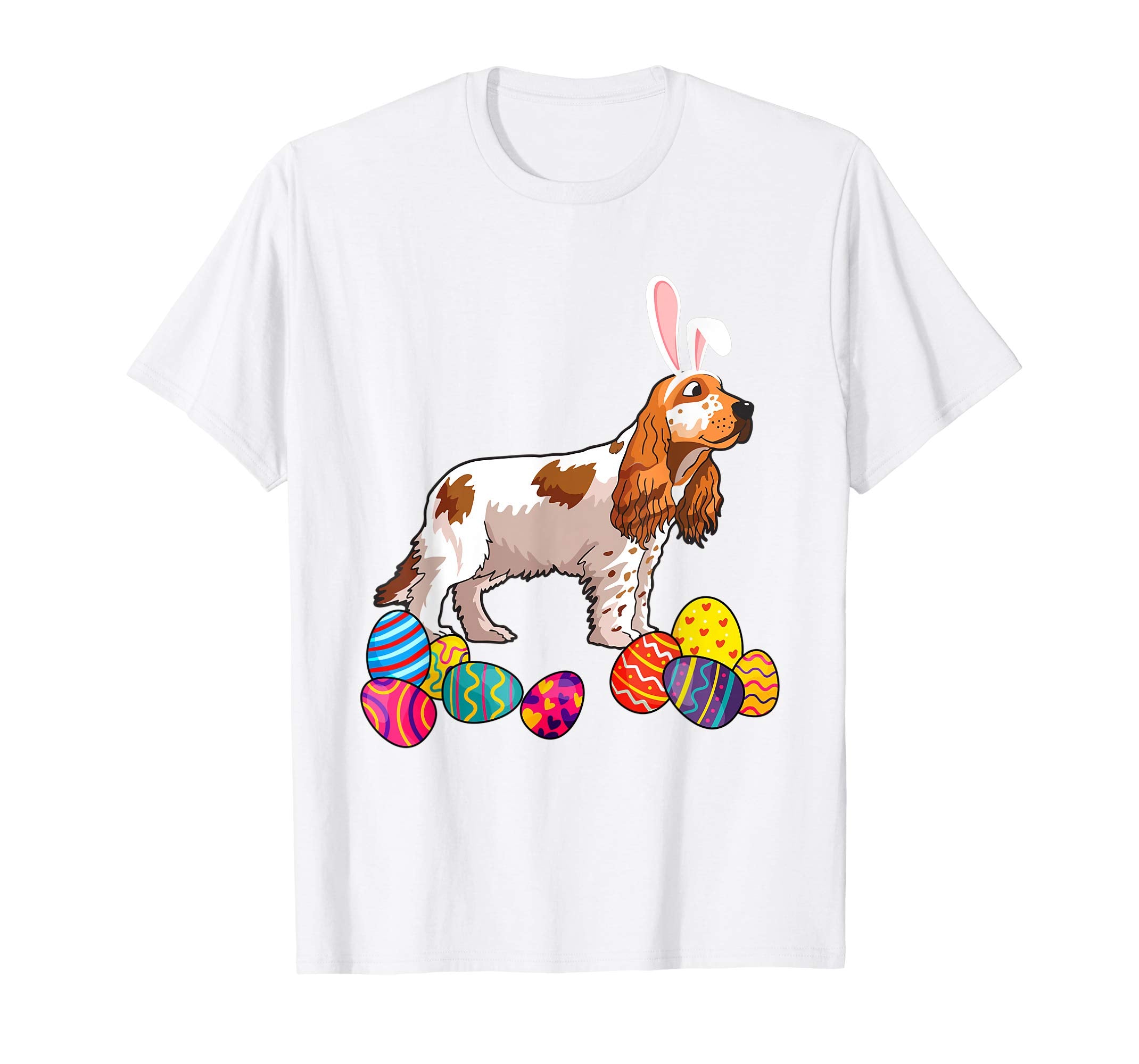 Cocker Spaniel Bunny Ear With Egg Easter Easter Day Shirt