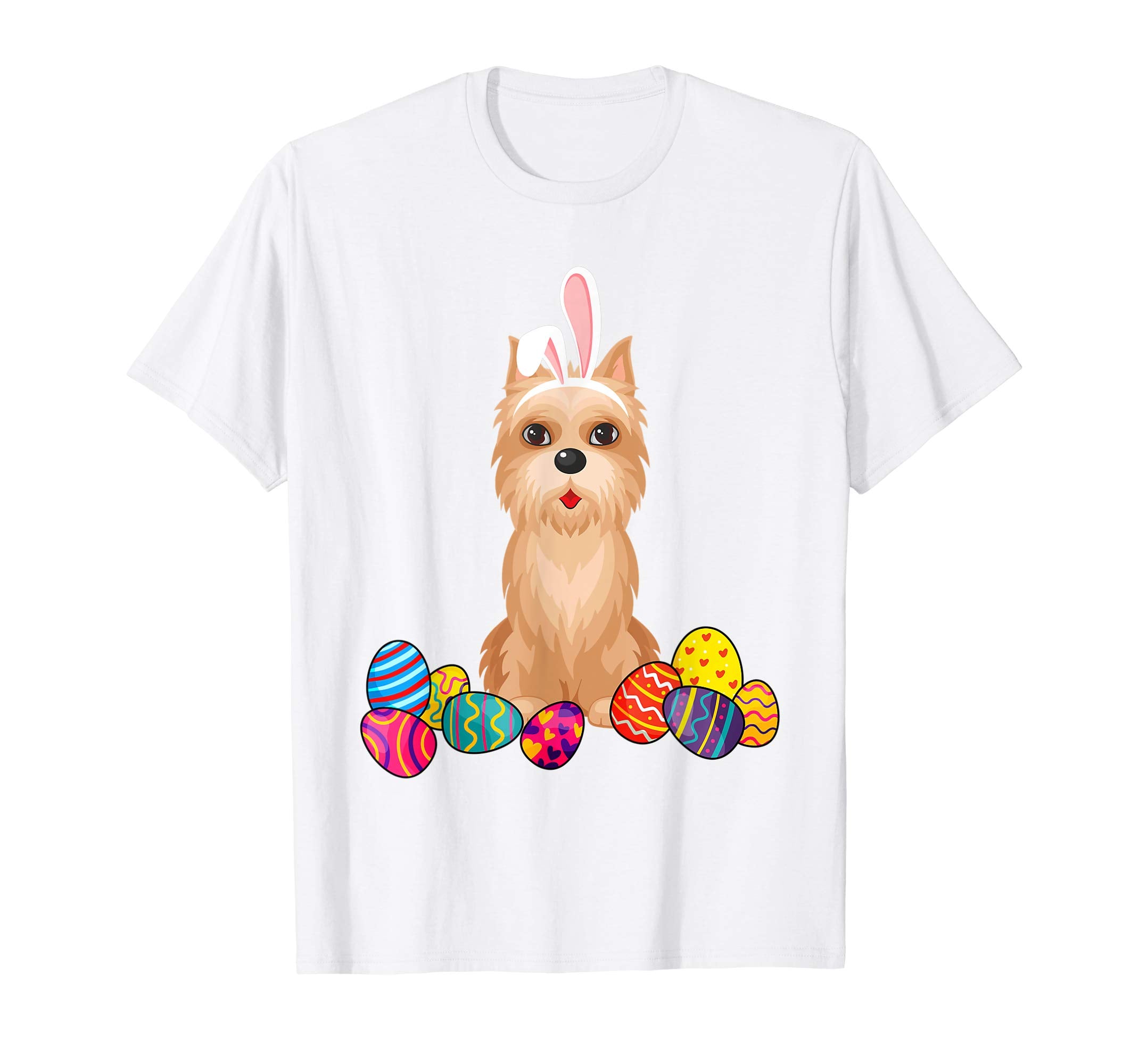 Cairn Terrier Bunny Ear With Egg Easter Easter Day Shirt