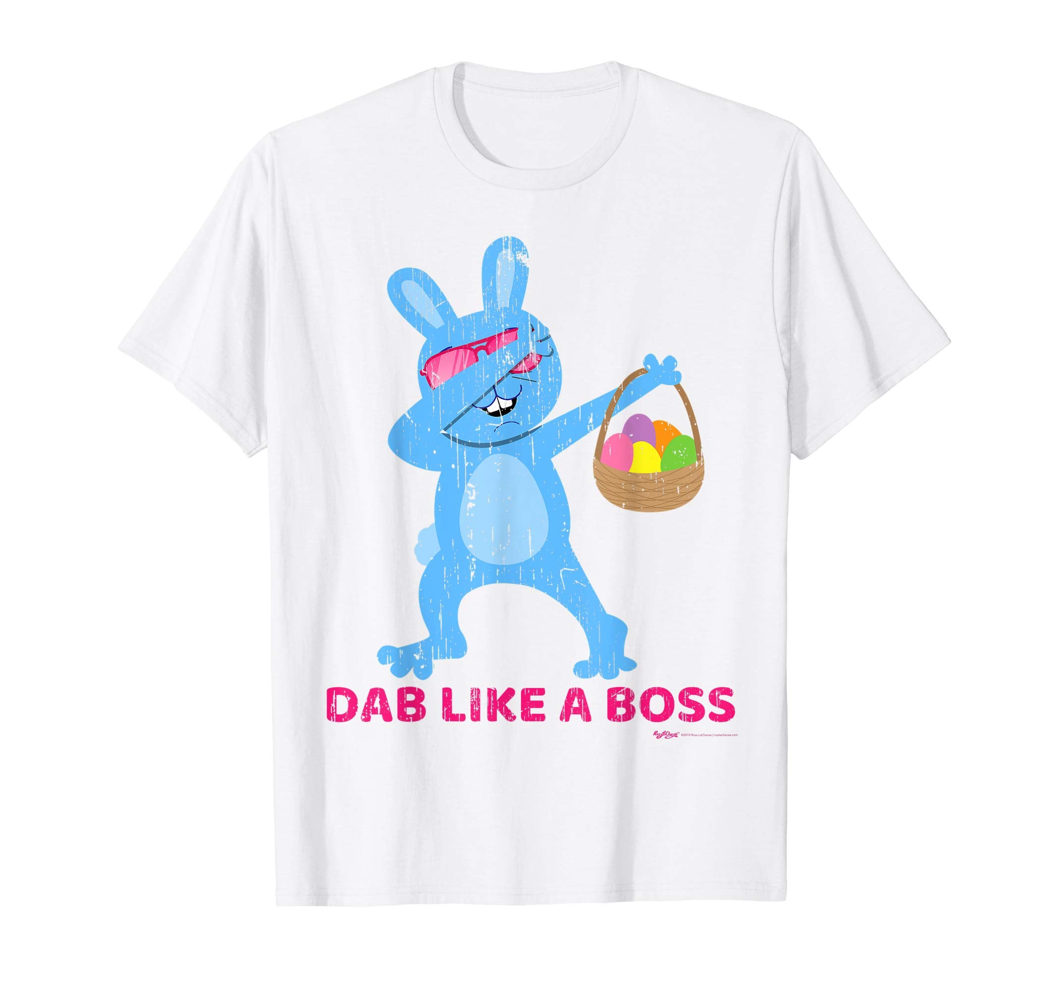 Vintage Dab Like A Boss Easter Bunny Dance T Shirt