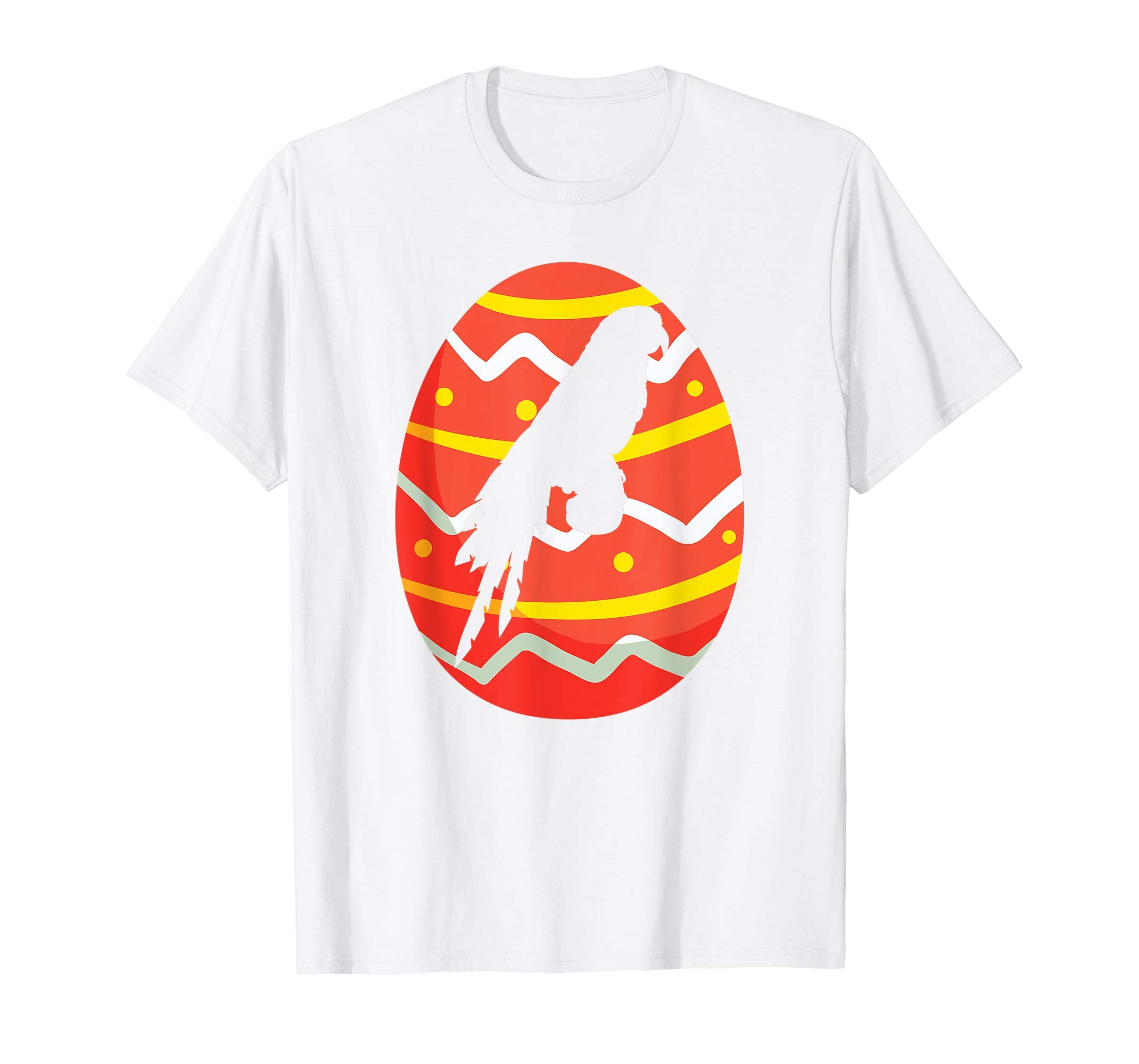 Happy Parrot Easter Bunny Egg T-Shirt for Kids Boys Girls