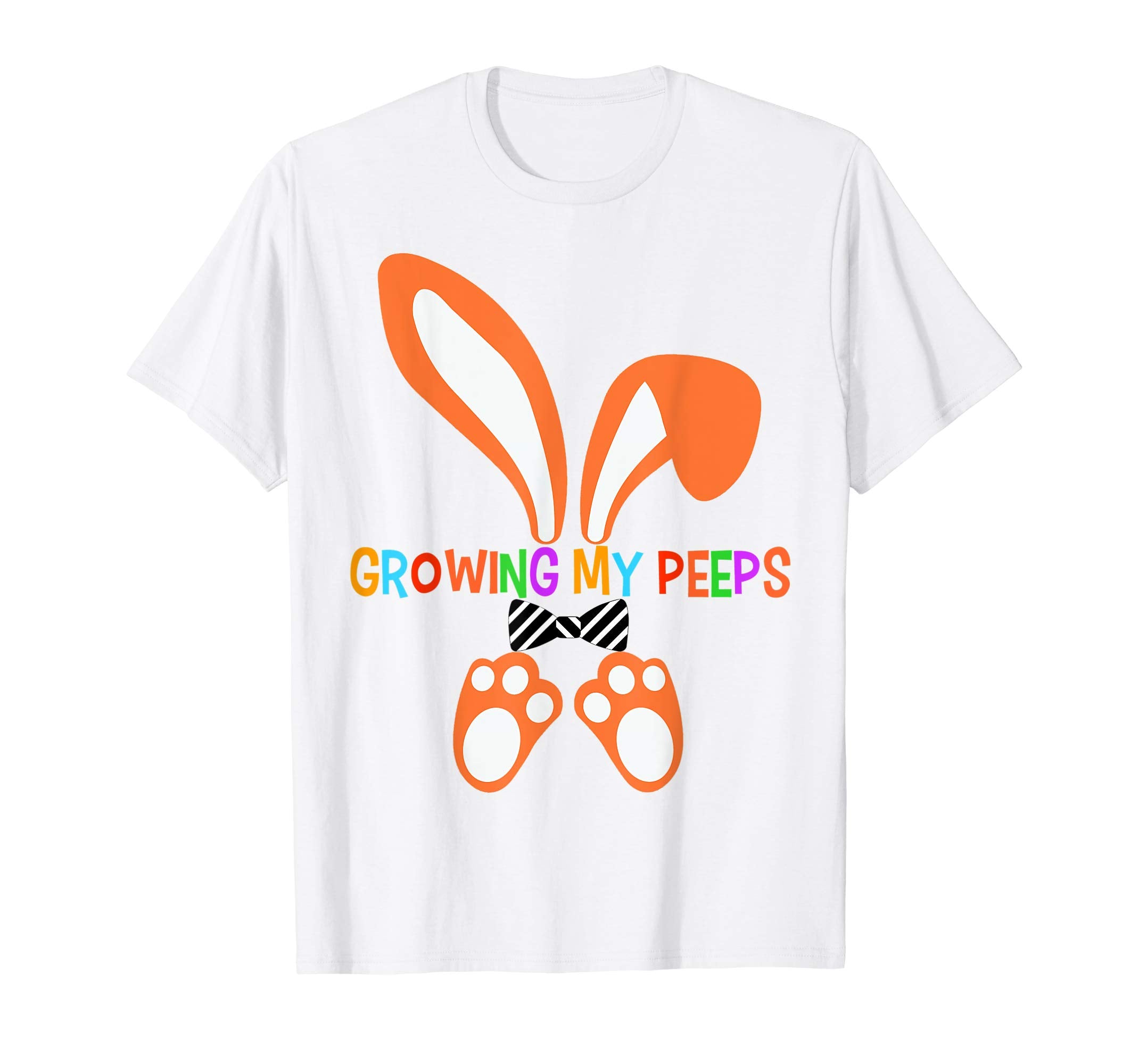 Growing my peeps cute Bunny baby Easter T shirt