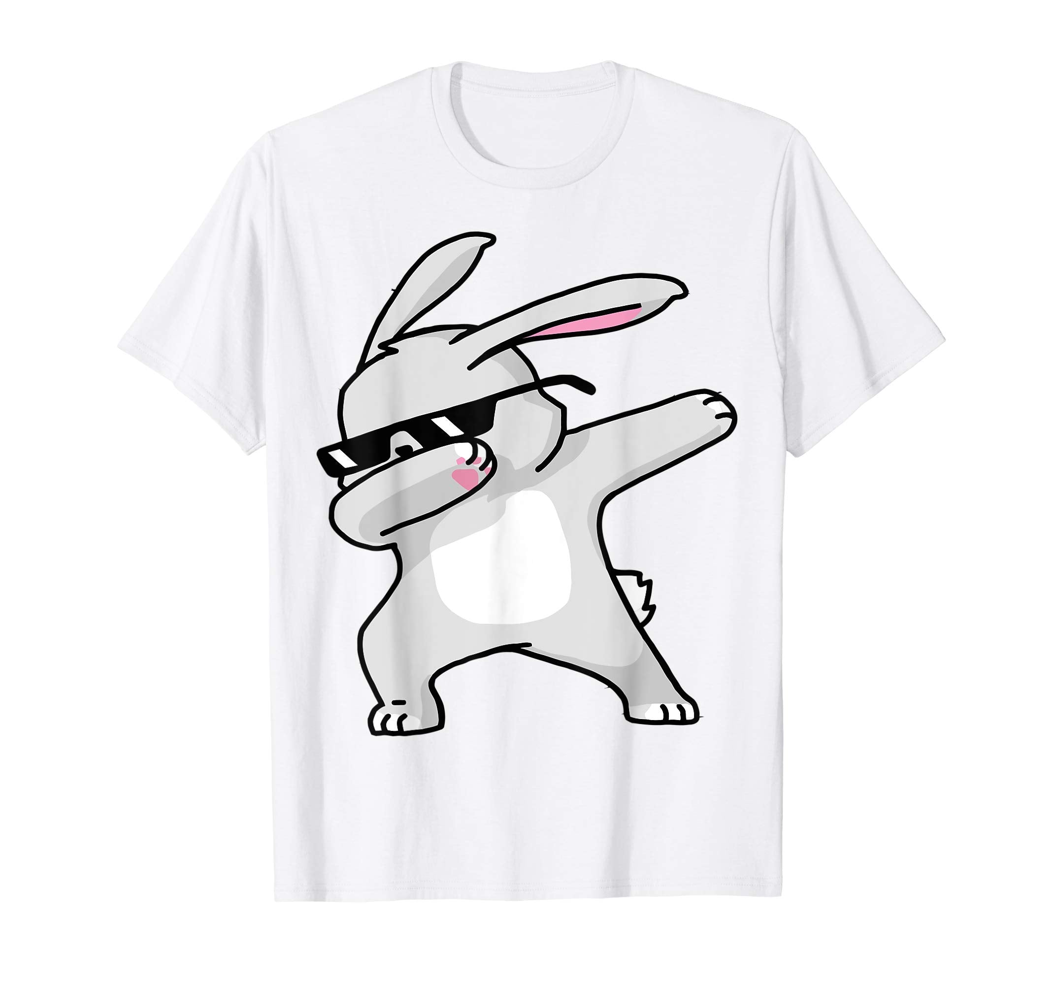 Dabbing Easter Bunny T-Shirt Cute Easter Dab Shirt