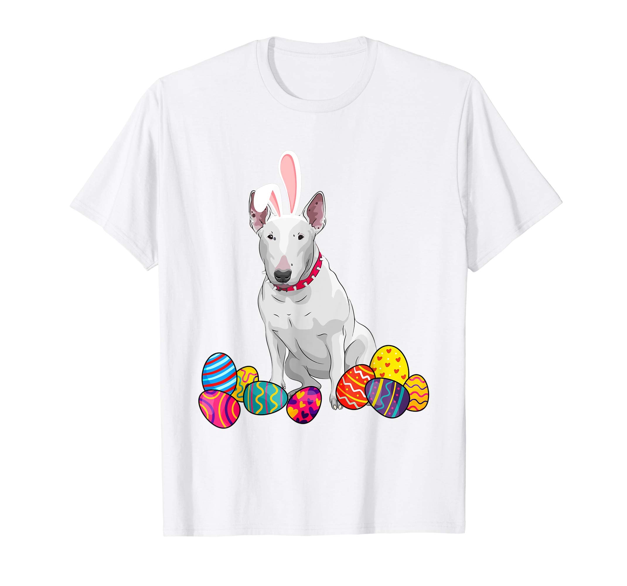 Bull Terrier Bunny Ear With Egg Easter Easter Day Shirt