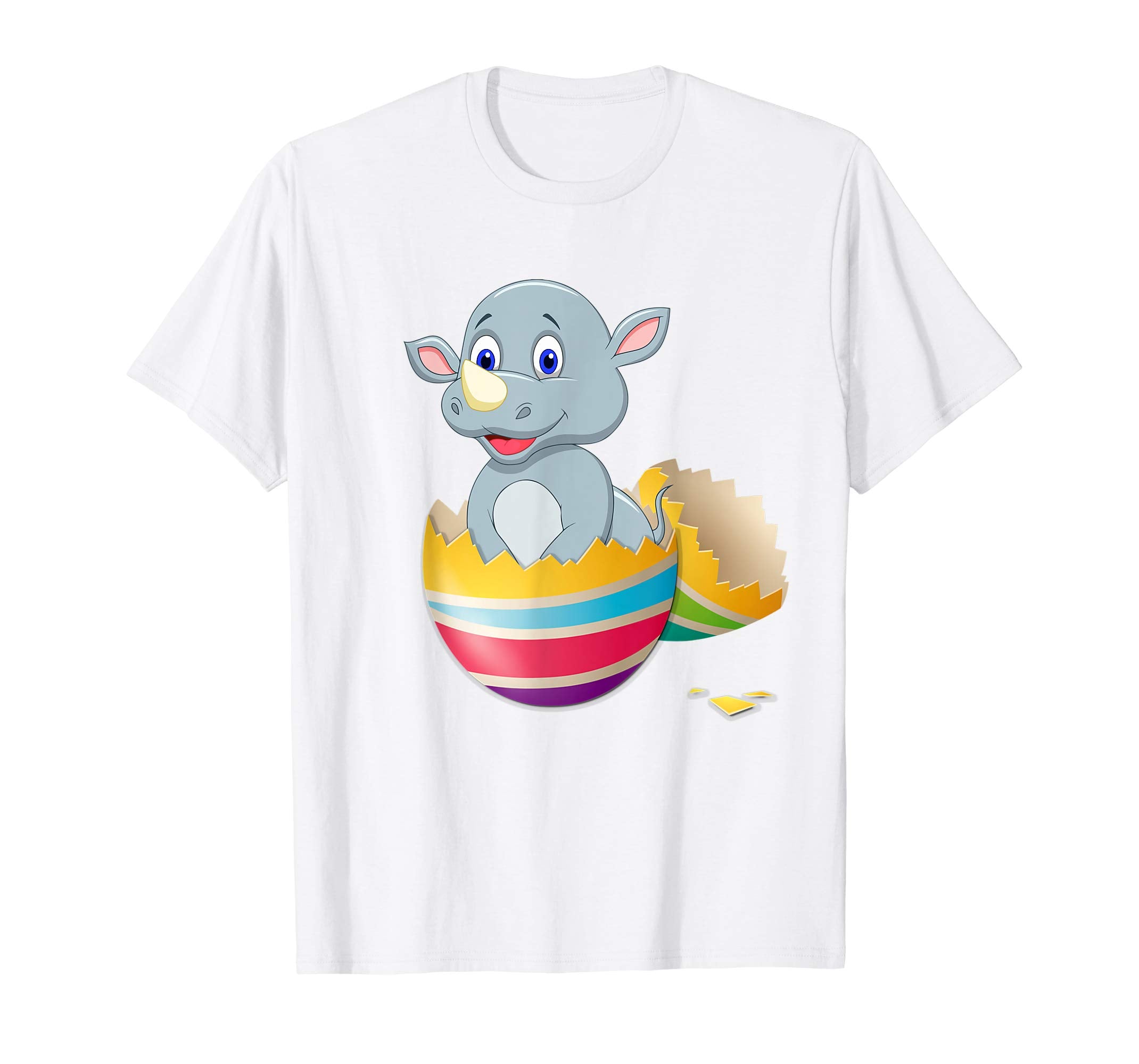 Baby Rhino Hatching From Easter Egg Easter Day Shirt