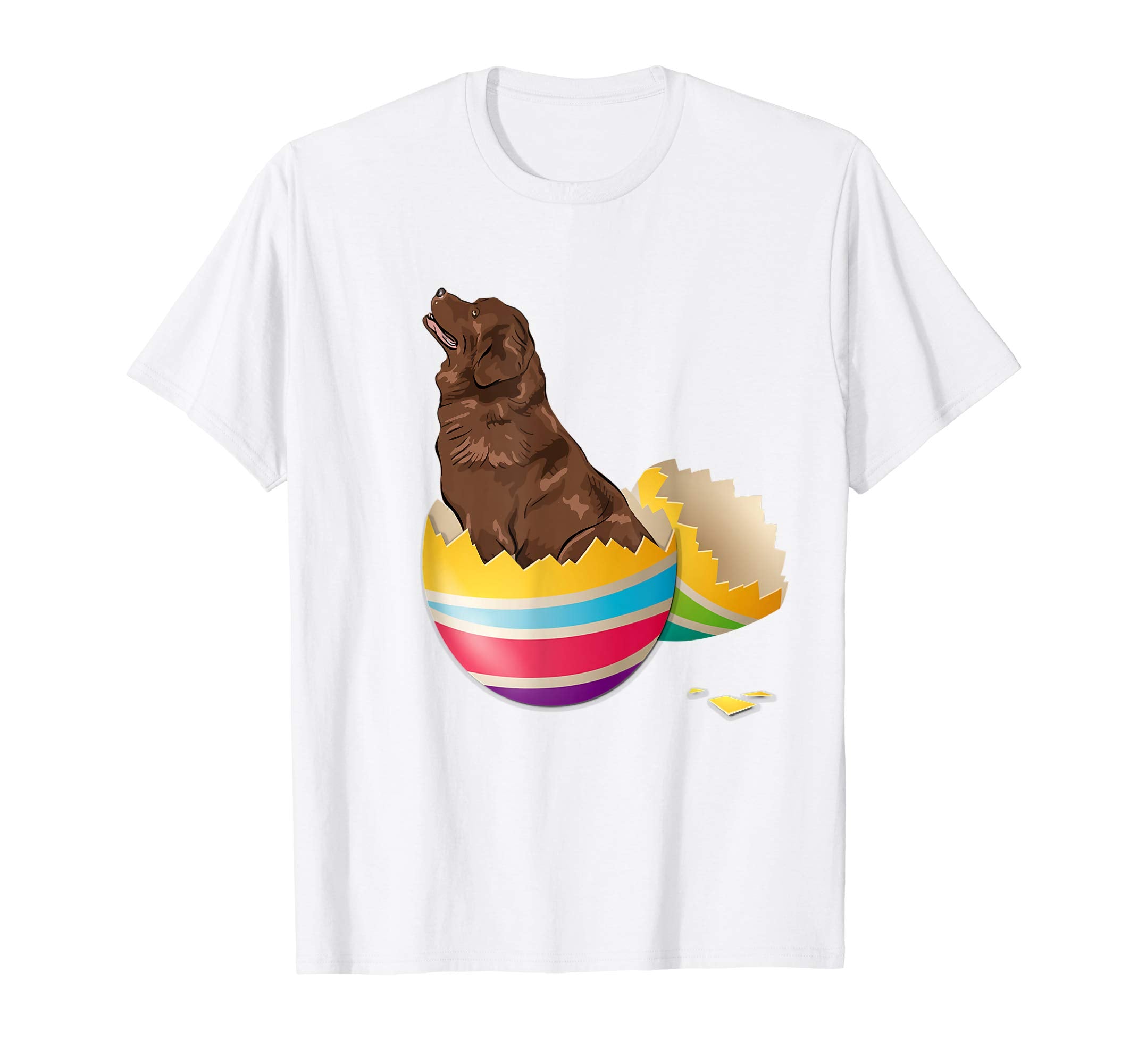 Newfoundland Hatching From Easter Egg Easter Day Shirt