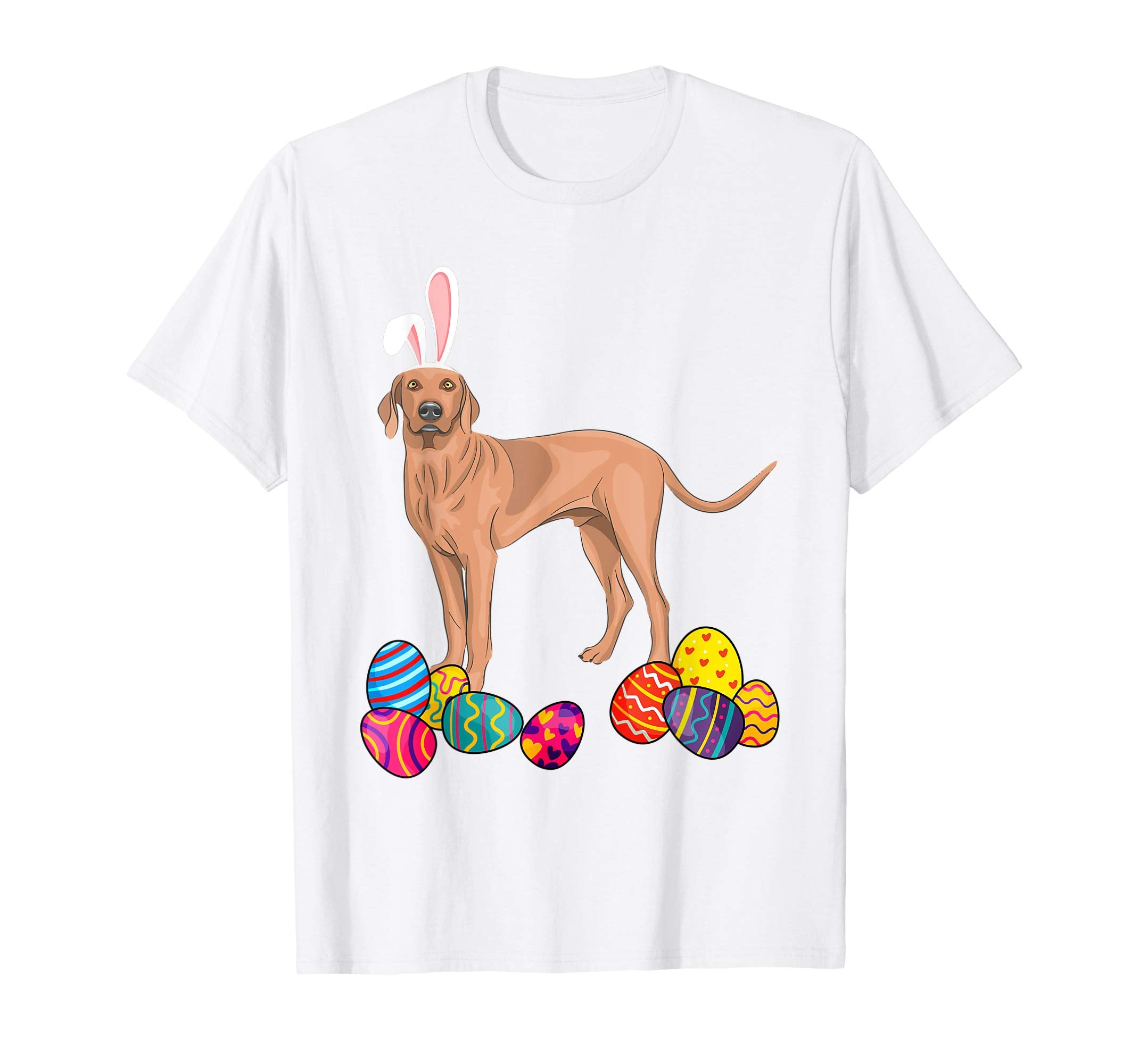 Vizsla Bunny Ear With Egg Easter Easter Day Shirt