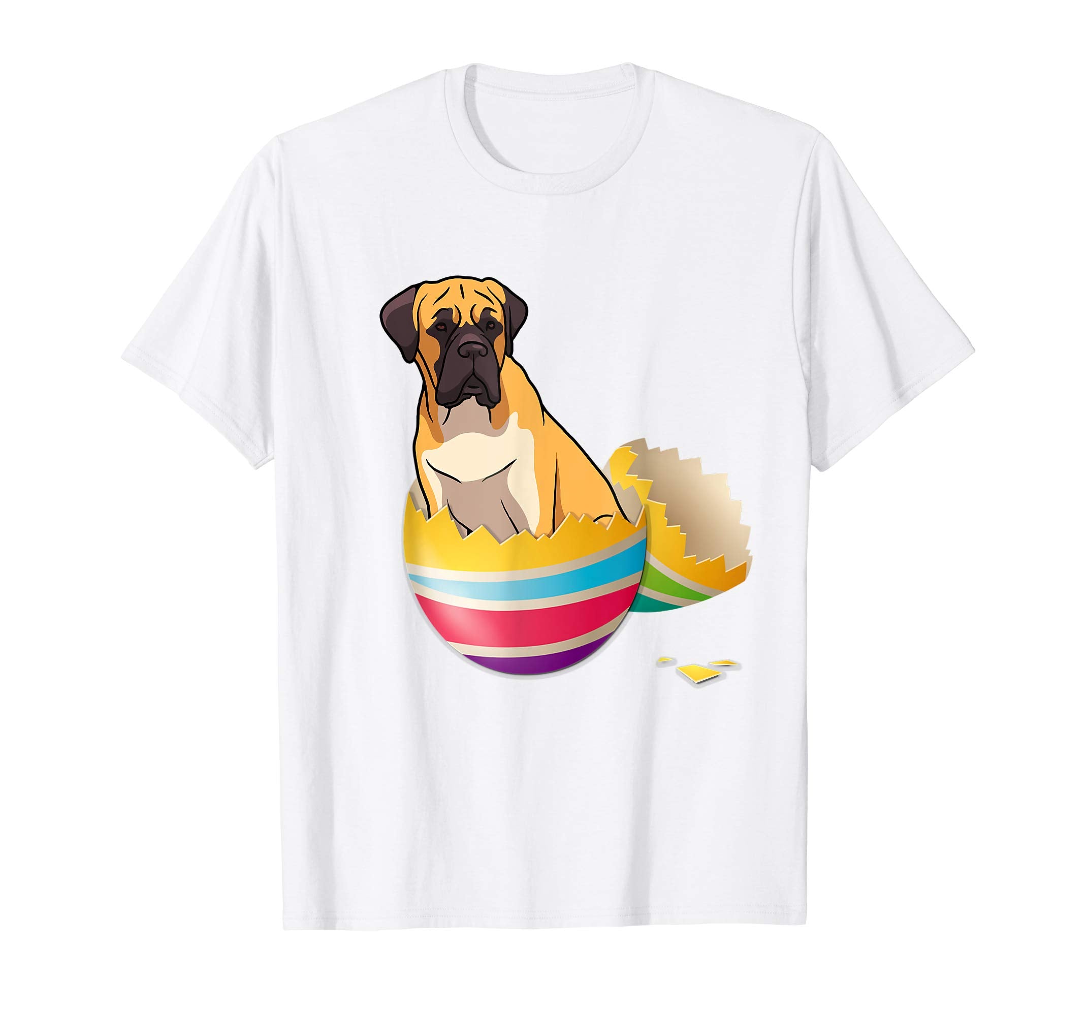 Mastiff Hatching From Easter Egg Easter Day Shirt