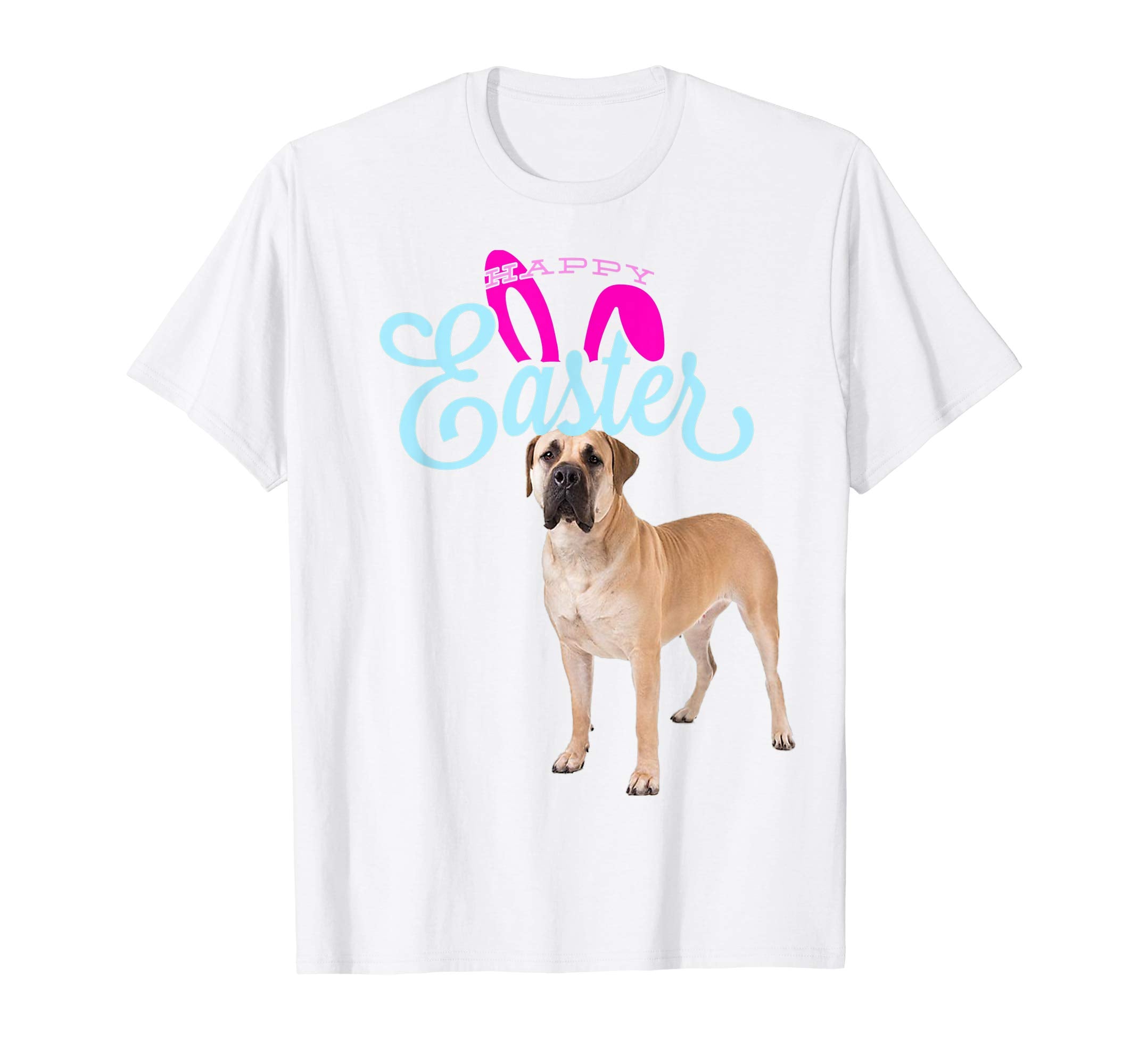 Easter Bunny Boerboel Tshirt Dog Men Women Gift Easter Day