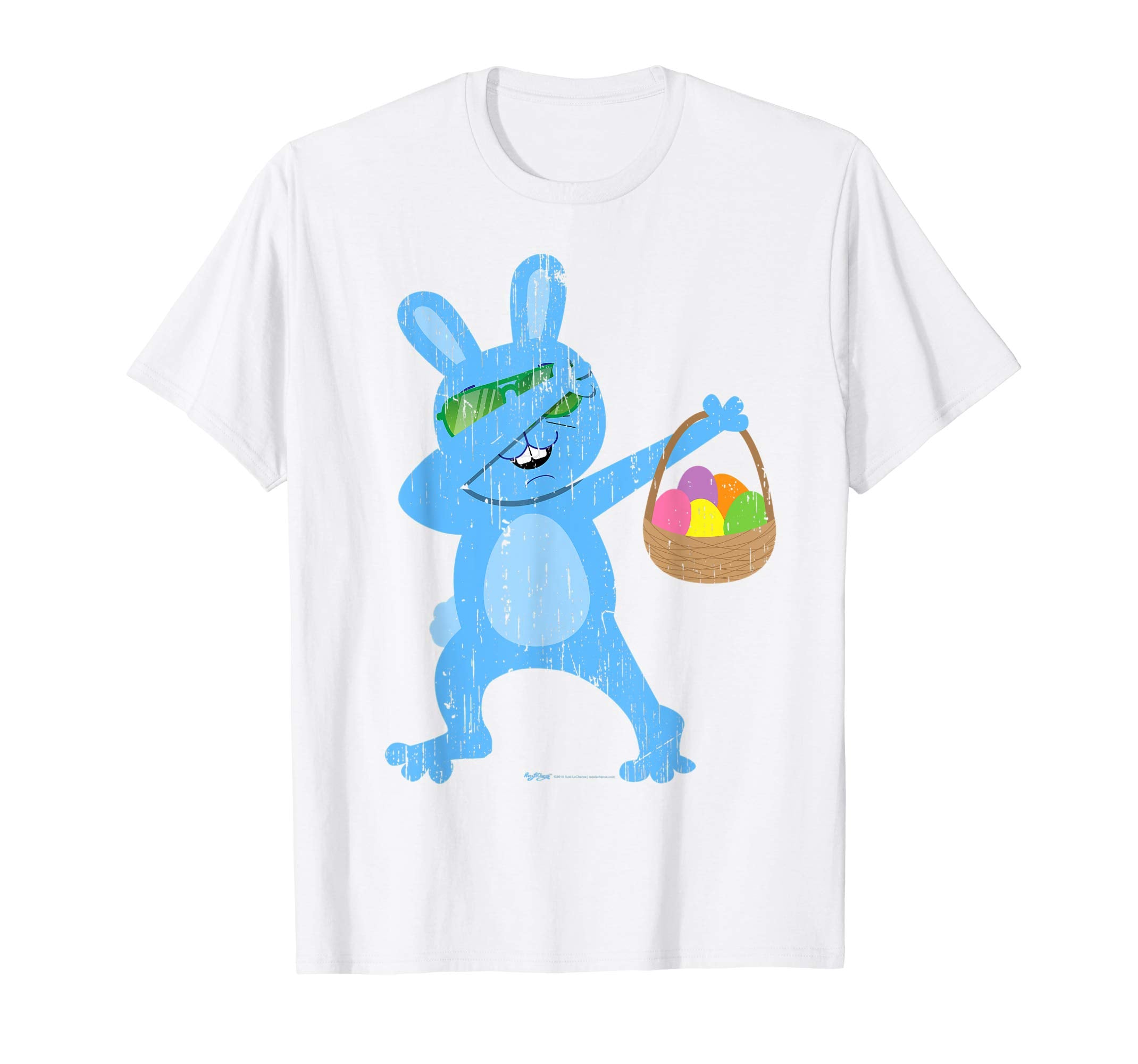 Vintage Easter Bunny Dab Dance T Shirt