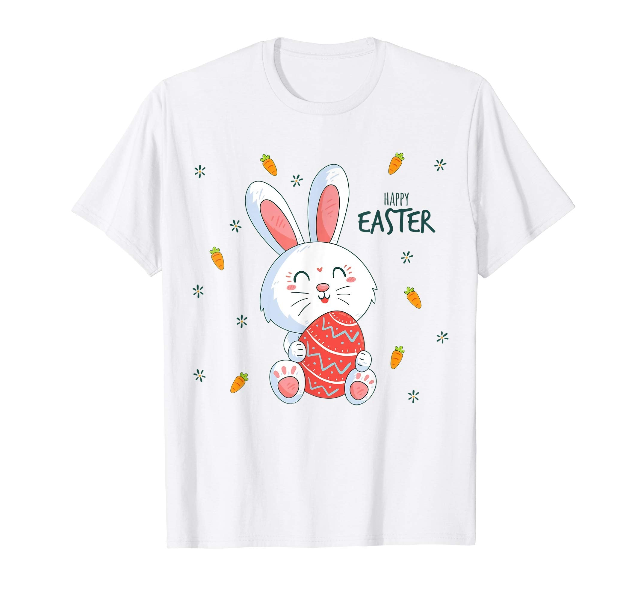 Happy Easter Shirt Colorful Eggs tee