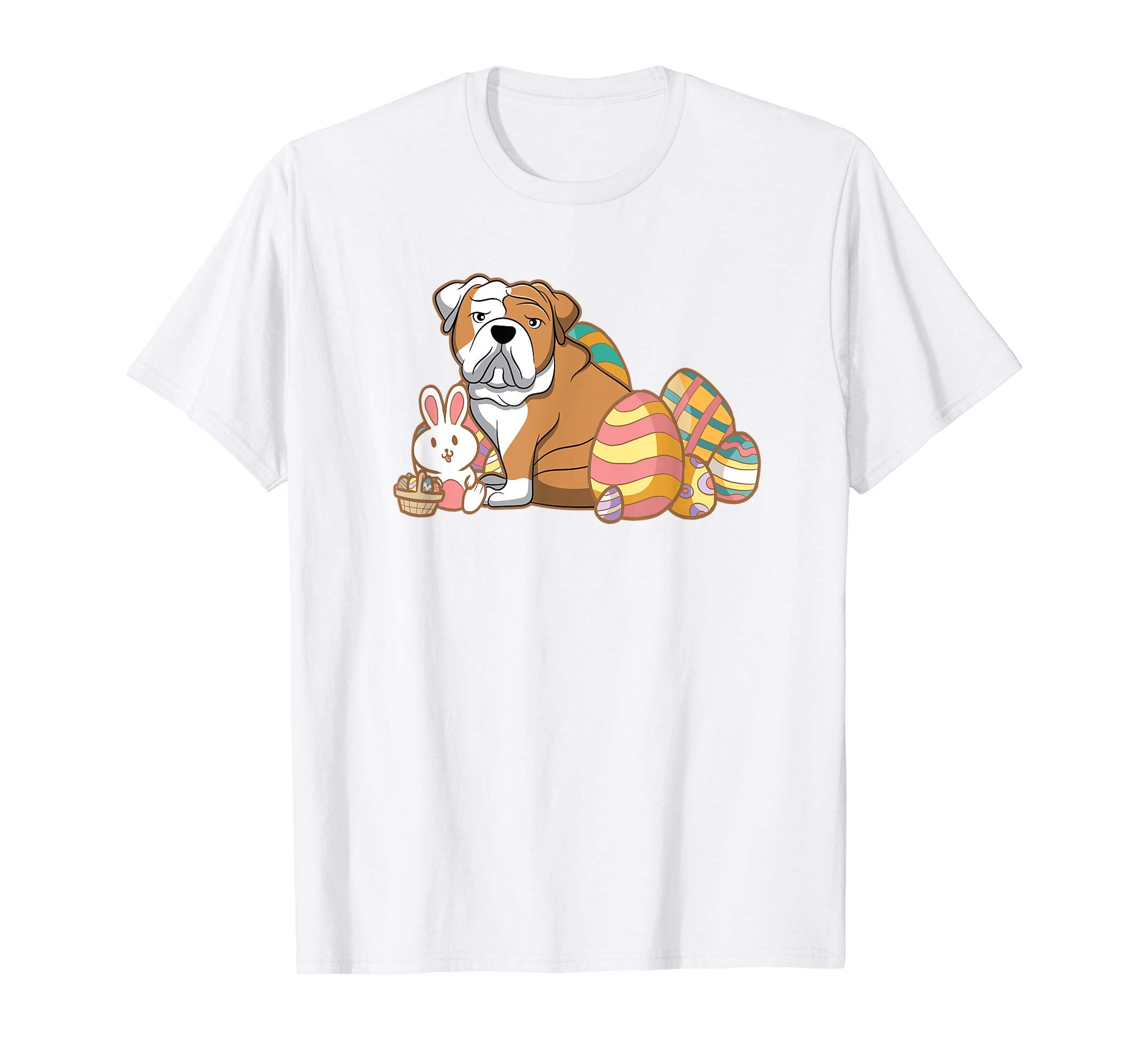 Easter English Bulldog Dog T-Shirt Gift