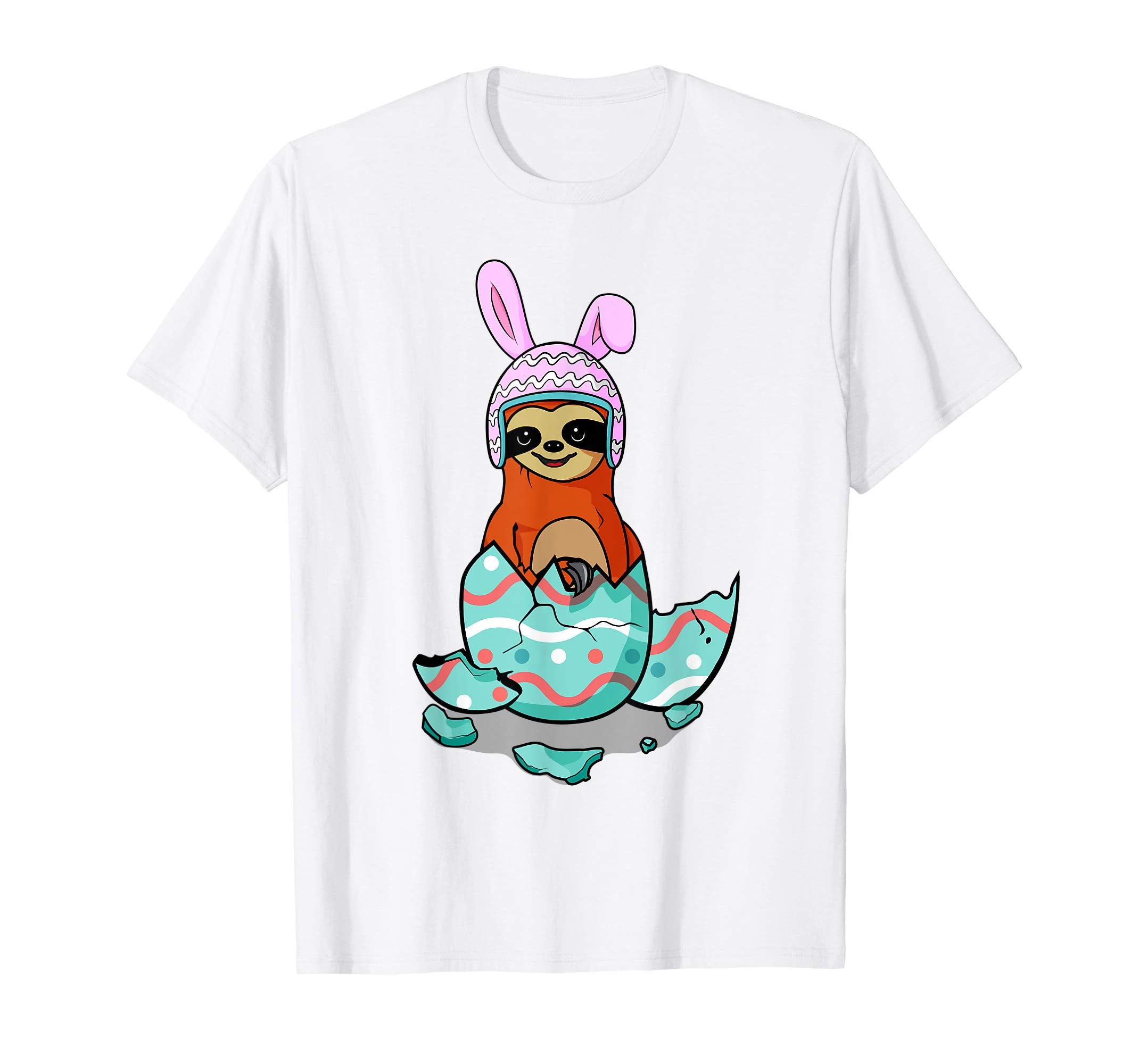 Cute Sloth Egg Hunt Easter for Boy T Shirt