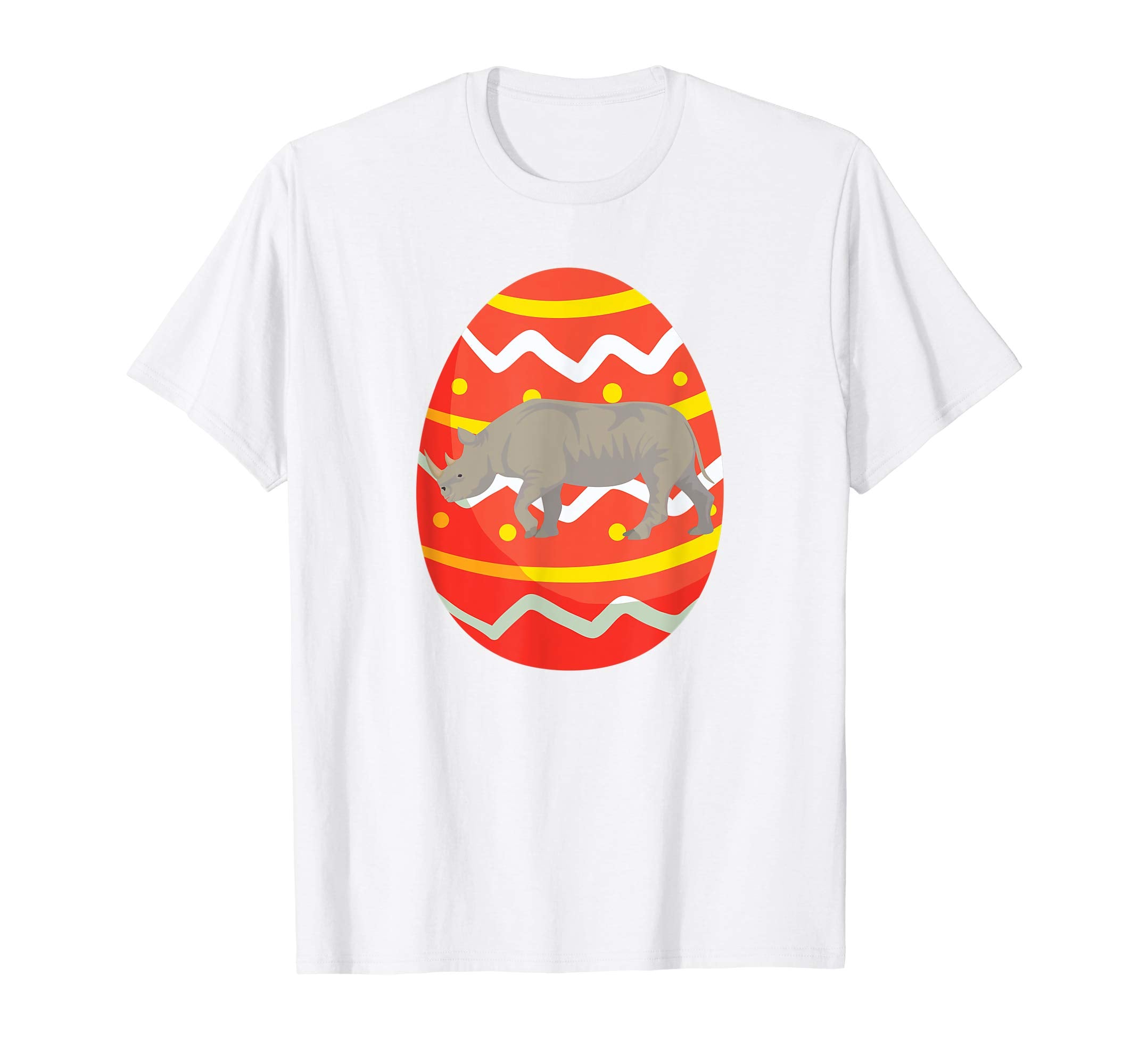 Funny Rhino Easter Eggs T-Shirt Gifts for Kids Boys Girls