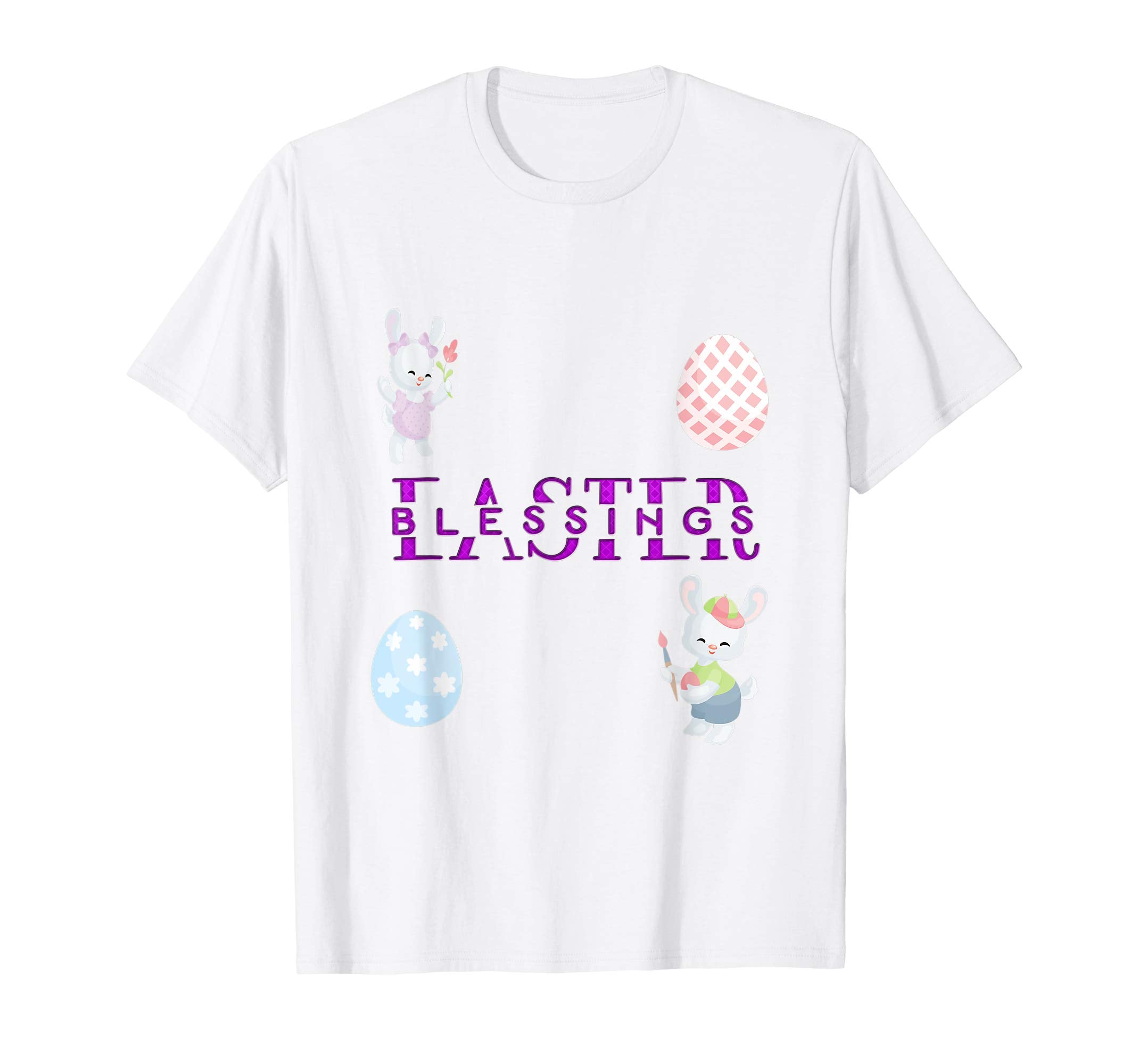 Easter Bunny Easter Blessings Easter Bunny Rabbits Tshirt