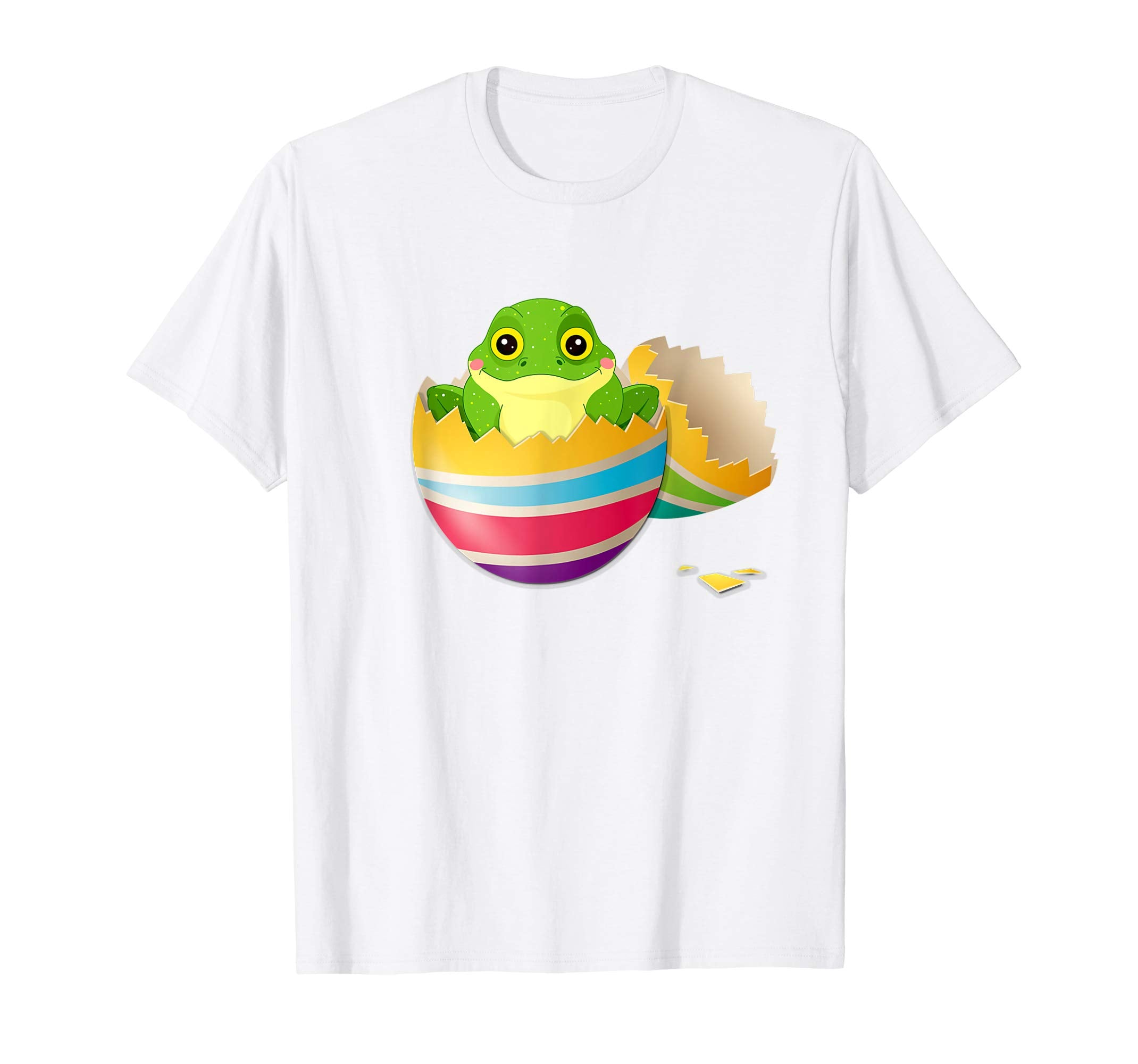 Baby Frog Hatching From Easter Egg Easter Day Shirt