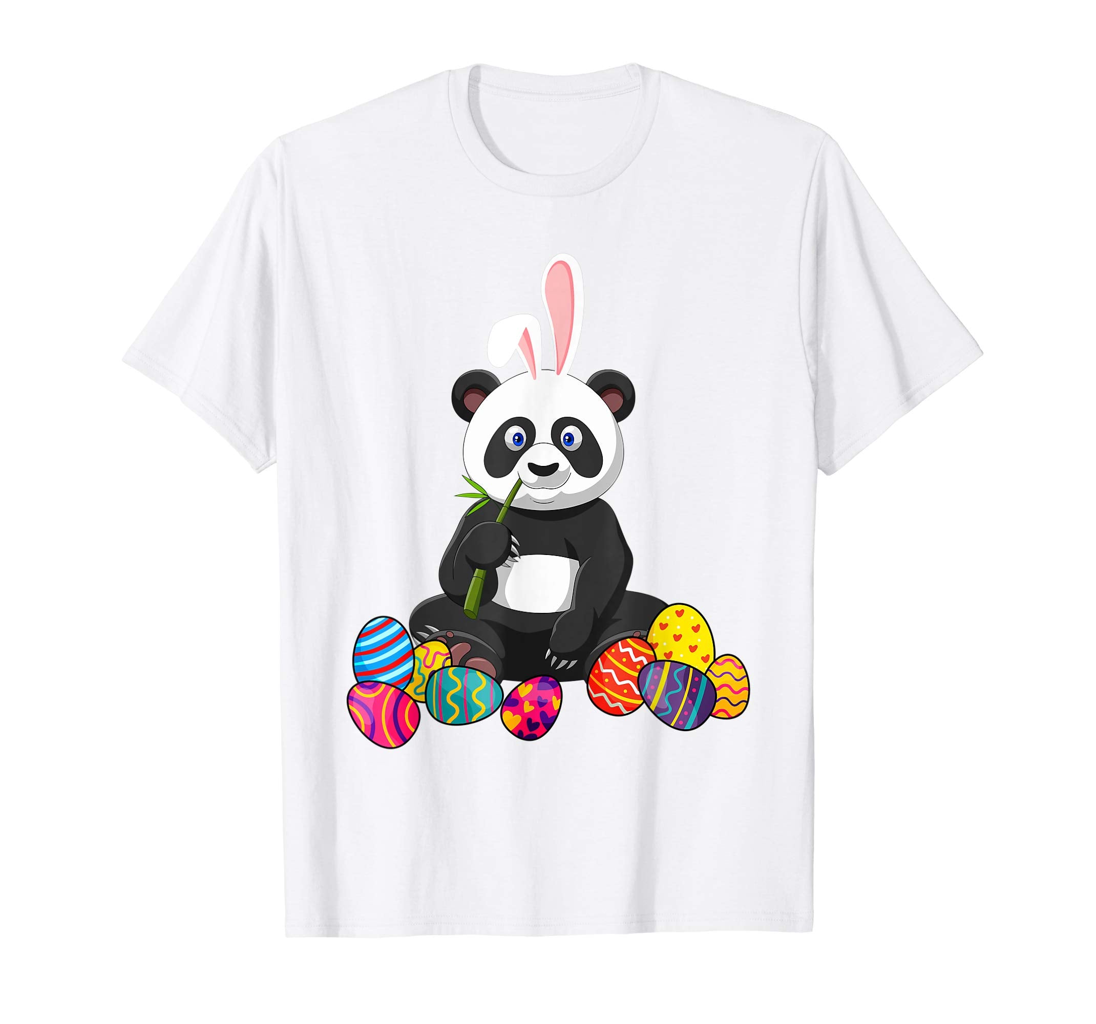 Panda Bunny Ear With Egg Easter Easter Day Shirt